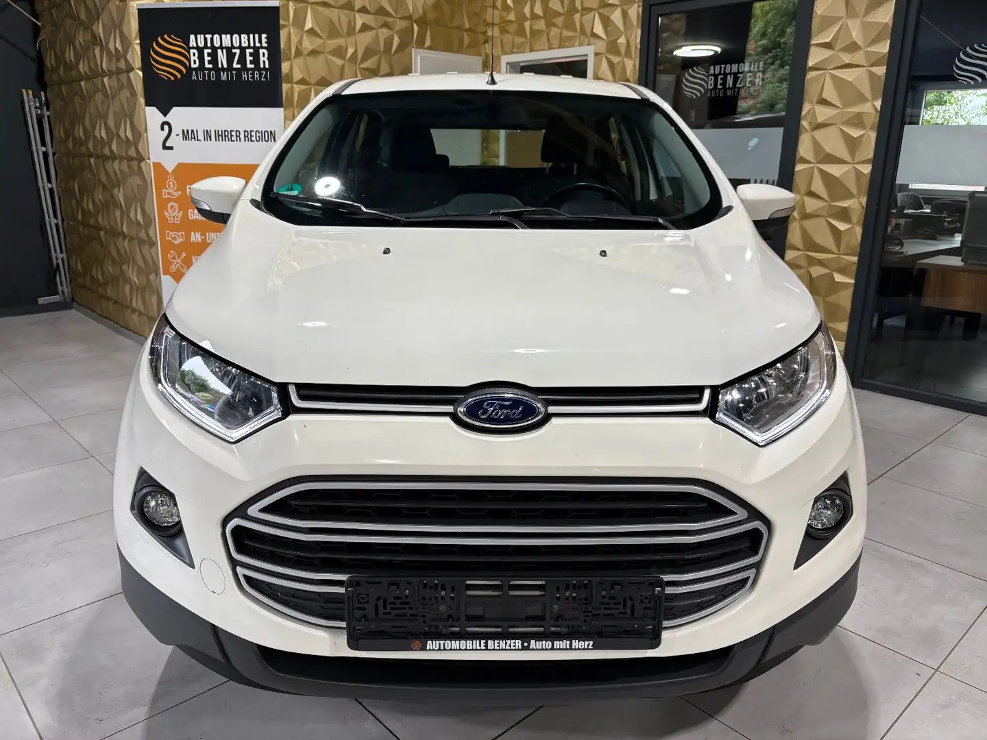 Ford EcoSport Trend/8-FACH&SHZ/KLIMA/NAVI/PDC Weiß - 2