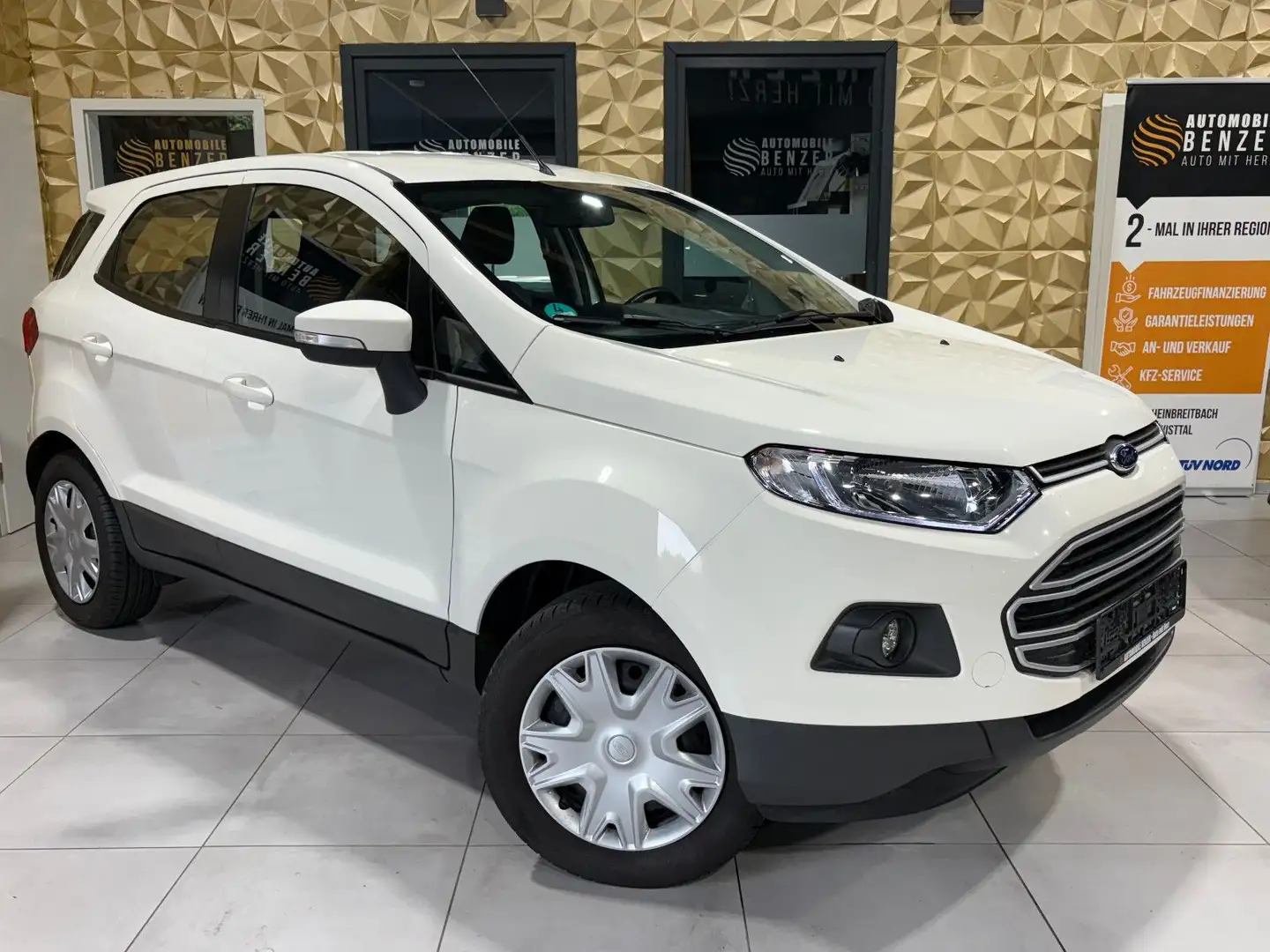 Ford EcoSport Trend/8-FACH&SHZ/KLIMA/NAVI/PDC Weiß - 1