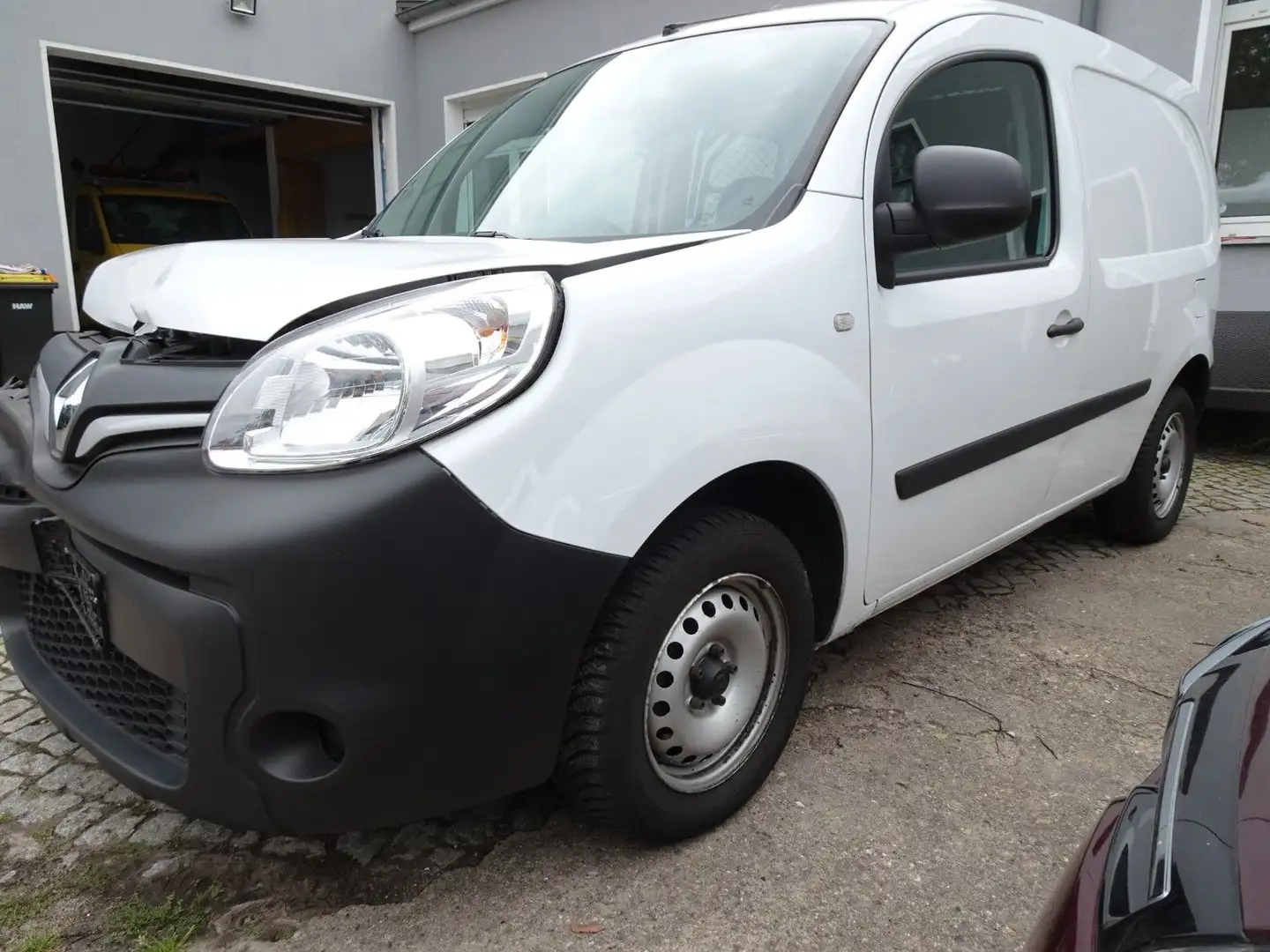 Renault Kangoo 1.2, 84kW, LKW KASTEN, KLIMA-NAV-PDC Blanco - 1