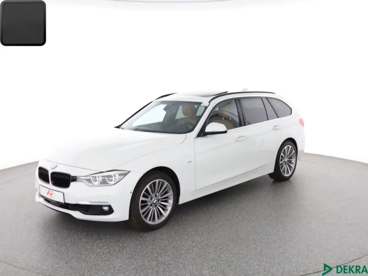 BMW 330 330d 258Ch xDrive HARMAN/K Caméra 360 T.O Alarme / 18 Blanc - 1