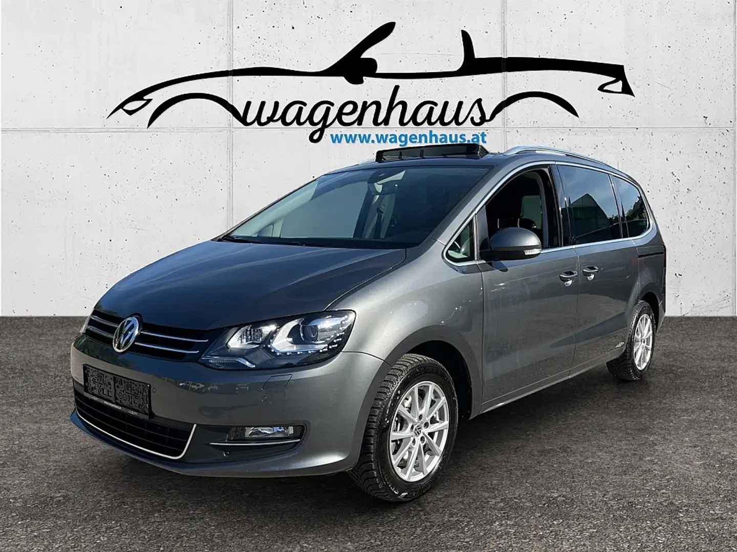 Volkswagen Sharan Business+ SKY TSI 7 Sitze, ACC, Kindersitz, Kam... Szary - 1