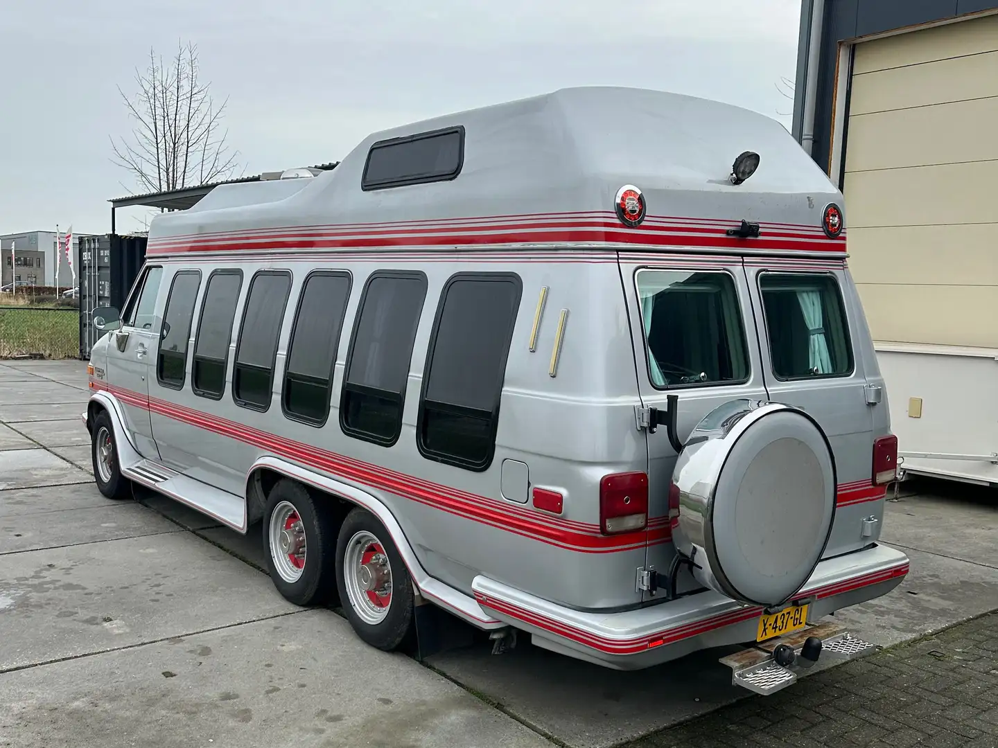 Chevrolet Chevy Van Tandemasser Grigio - 1