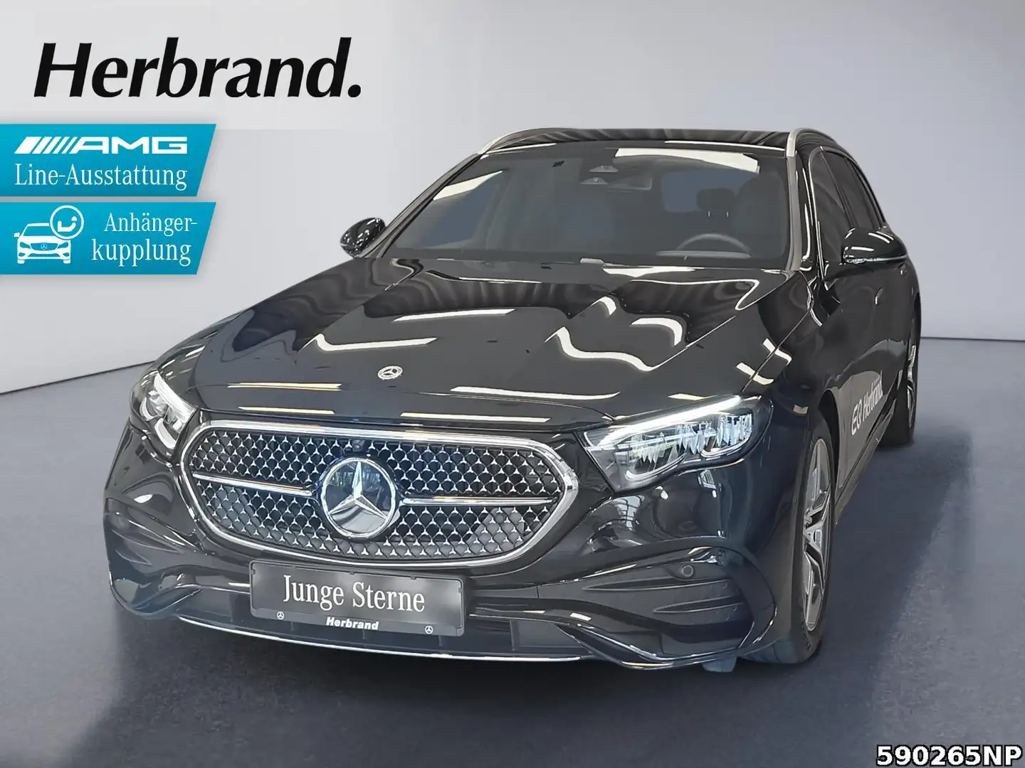 Mercedes-Benz E 300 AMG T  AHK 360° DISTRONIC KEYLESS LED Schwarz - 1