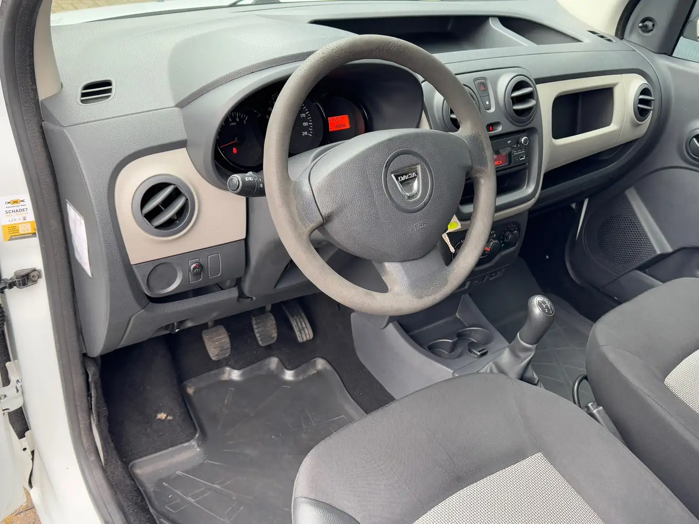 Dacia Dokker 1.5 dCi 75 Ambiance * Betimmering * Pdc V+A * Wit - 2