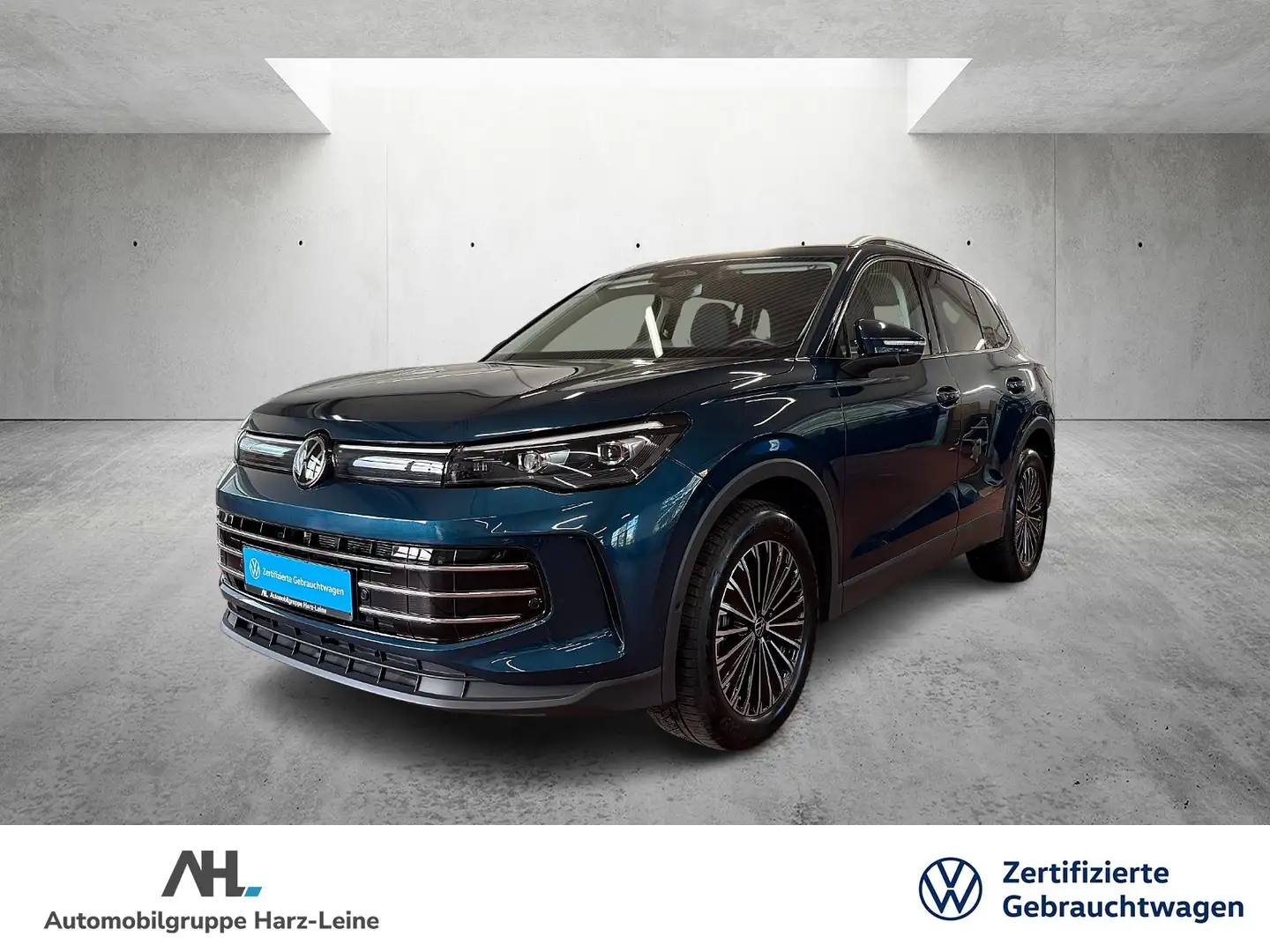 Volkswagen Tiguan 2.0 TDI Elegance DSG AHK Navi HuD ACC RFK LED+ Bleu - 1
