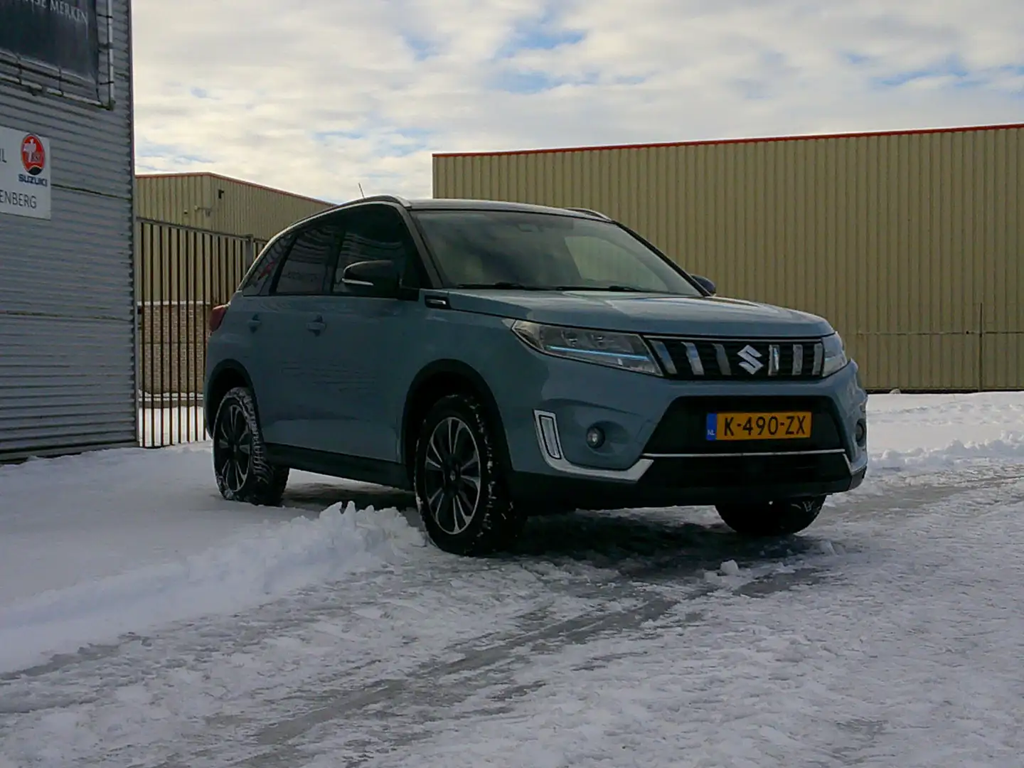 Suzuki Vitara 1.4 Boosterjet Style Smart Hybrid Staat in Hoogeve Blau - 2