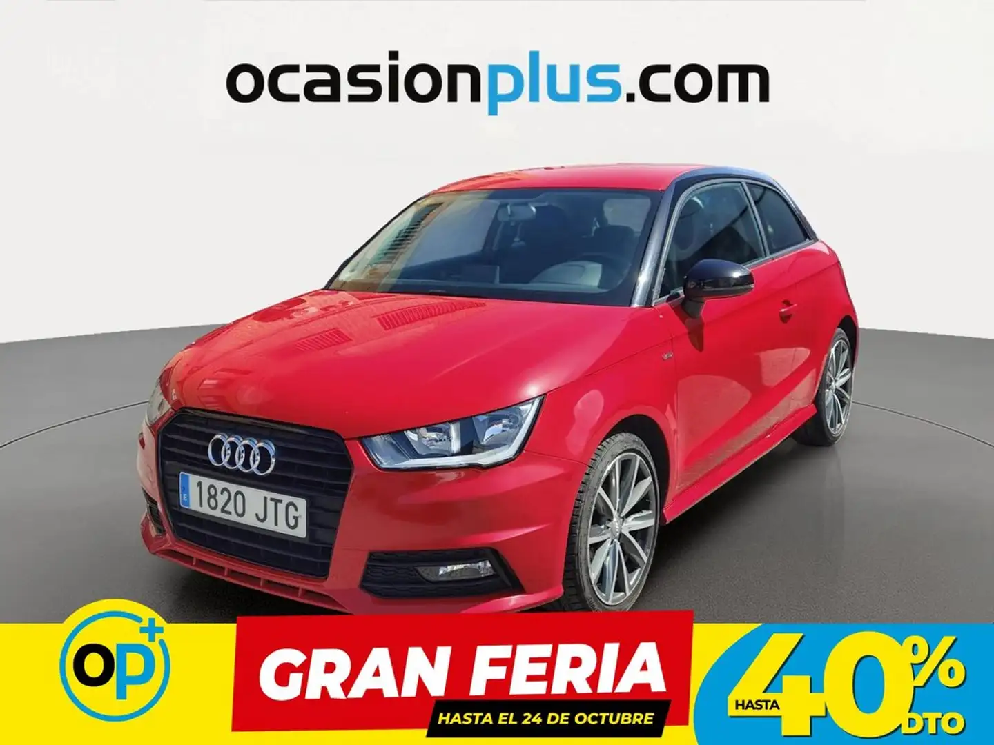 Audi A1 1.0 TFSI Adrenalin Rojo - 1
