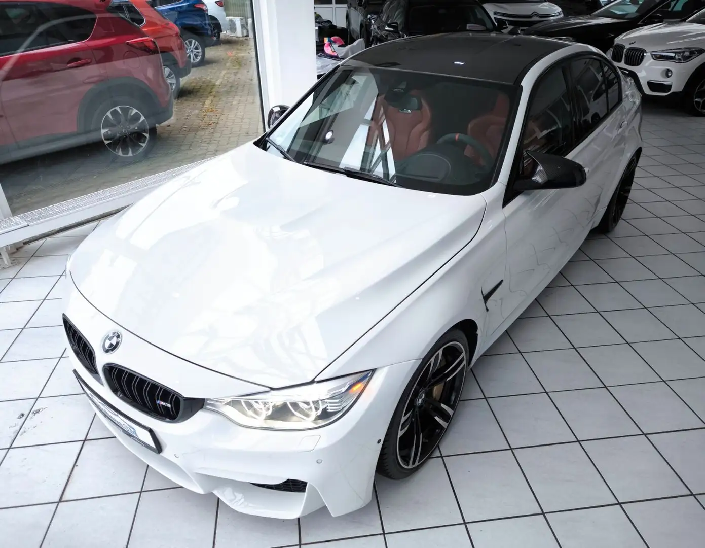 BMW M3 *H&K*HEAD UP*DKG*CARBON* Weiß - 2
