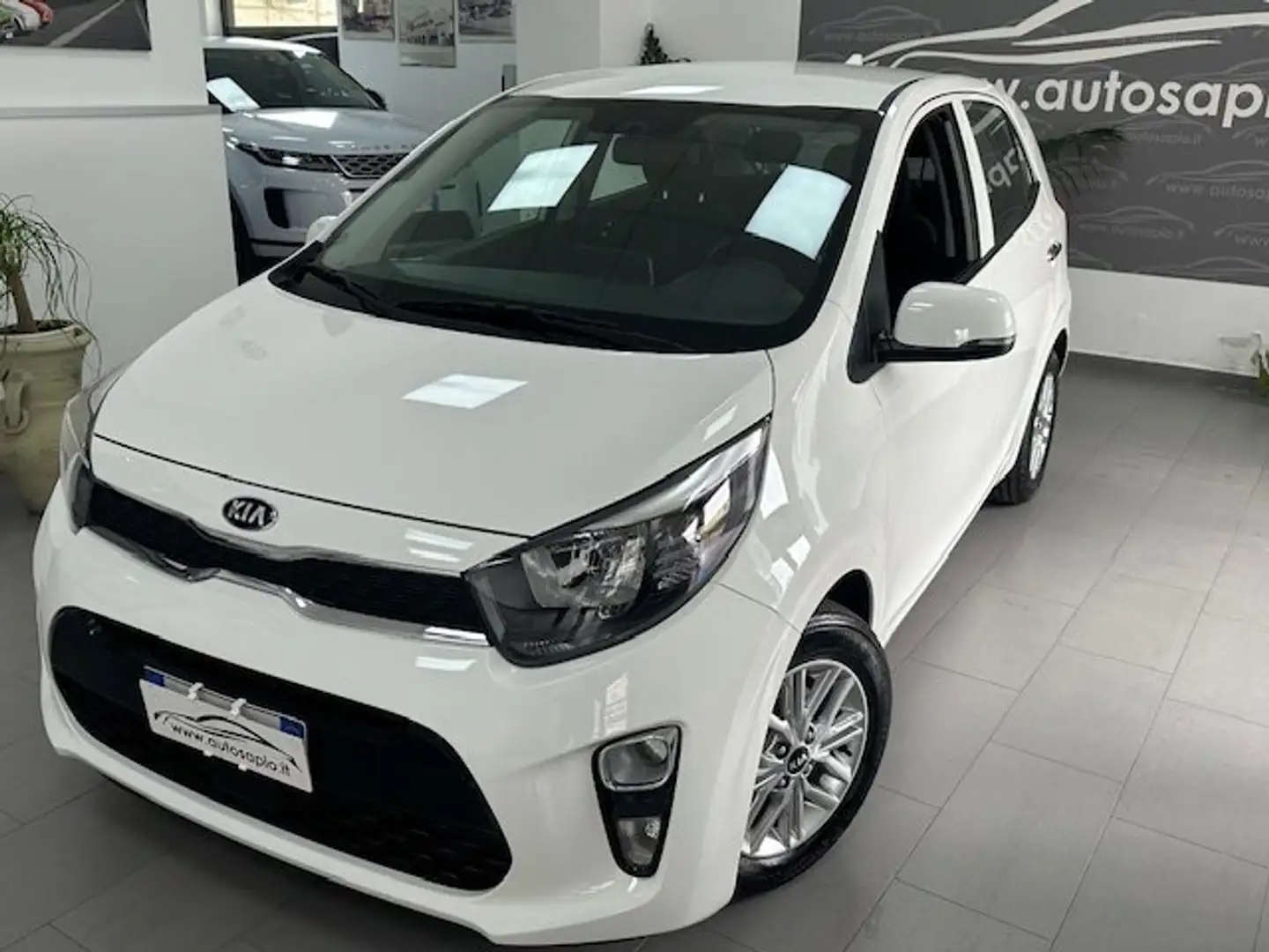 Kia Picanto 1.0 dpi X Line TECH KM CERT Weiß - 1