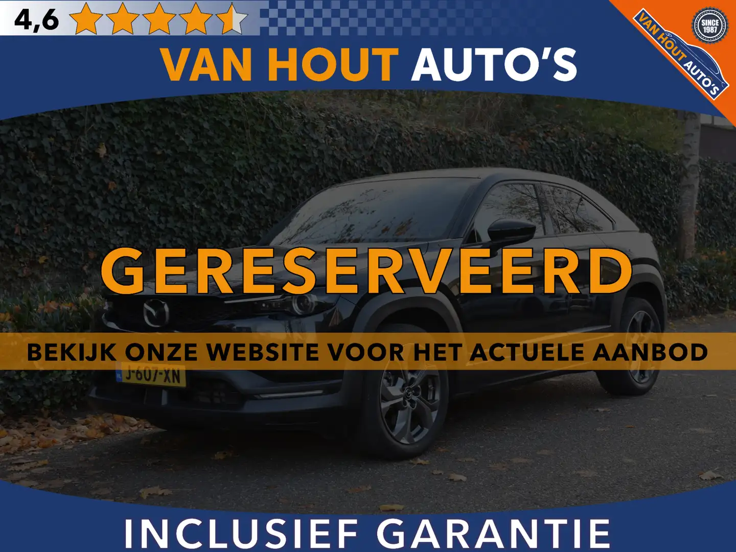 Mazda MX-30 e-SkyActiv 145 First Edition 36 kWh | SOH 94% | CA Schwarz - 1