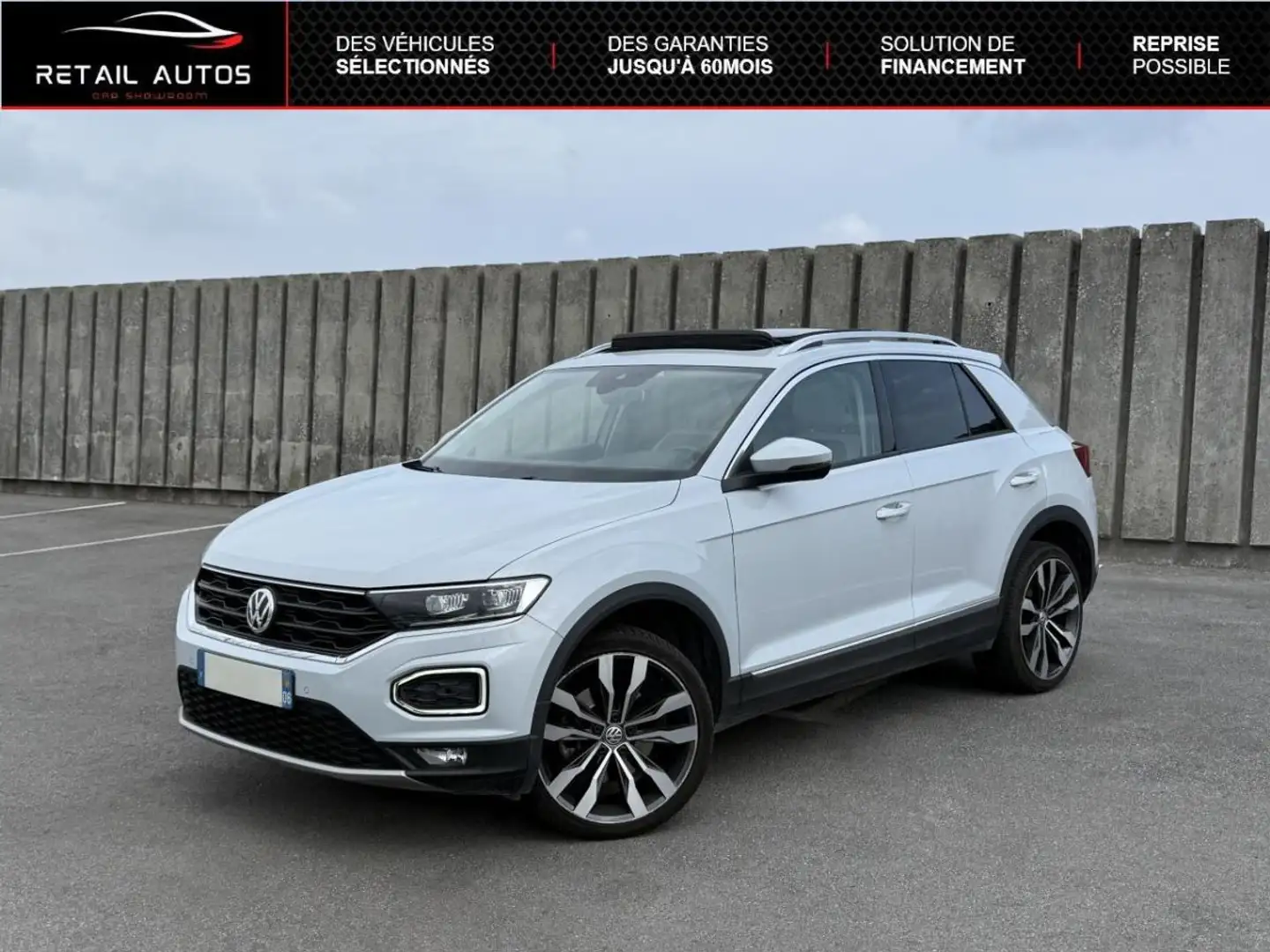 Volkswagen T-Roc 2.0 TDI 150ch Carat Exclusive 4Motion DSG7 Grau - 1