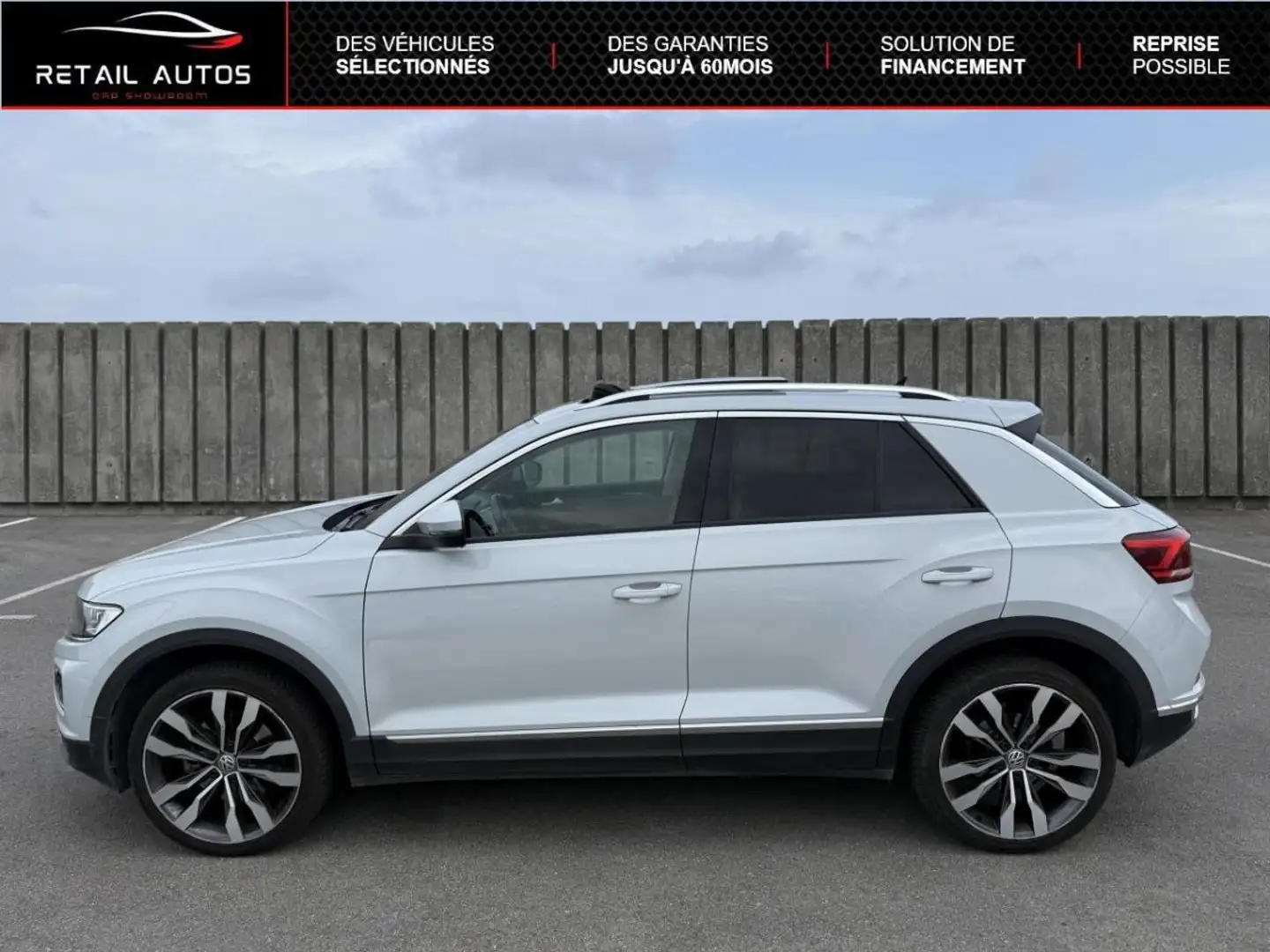 Volkswagen T-Roc 2.0 TDI 150ch Carat Exclusive 4Motion DSG7 Grau - 2