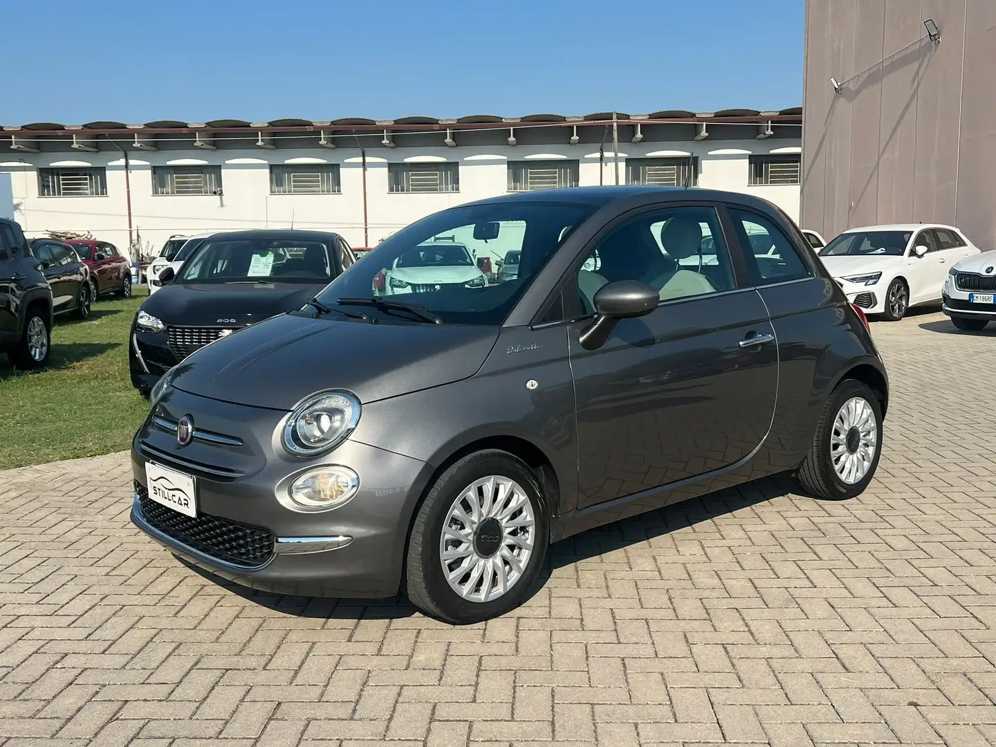 Fiat 500 500 III 2015 1.0 hybrid Dolcevita 70cv Grigio - 1