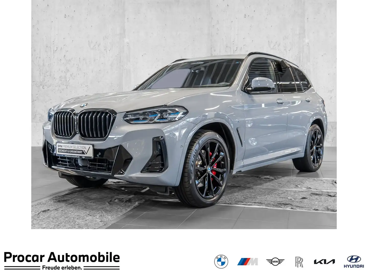 BMW X3 xDrive30i ZA M Sport HUD PANO ACC AHK RFK LM Grau - 1