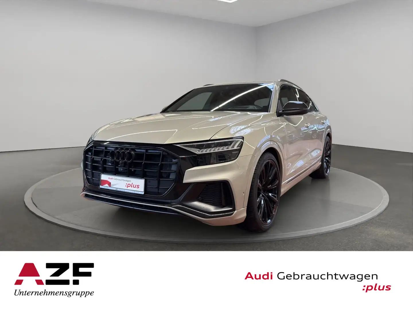Audi Q8 50 TDI qu. S line STANDHZG.+MATRIX+B&O+HUD Beige - 1