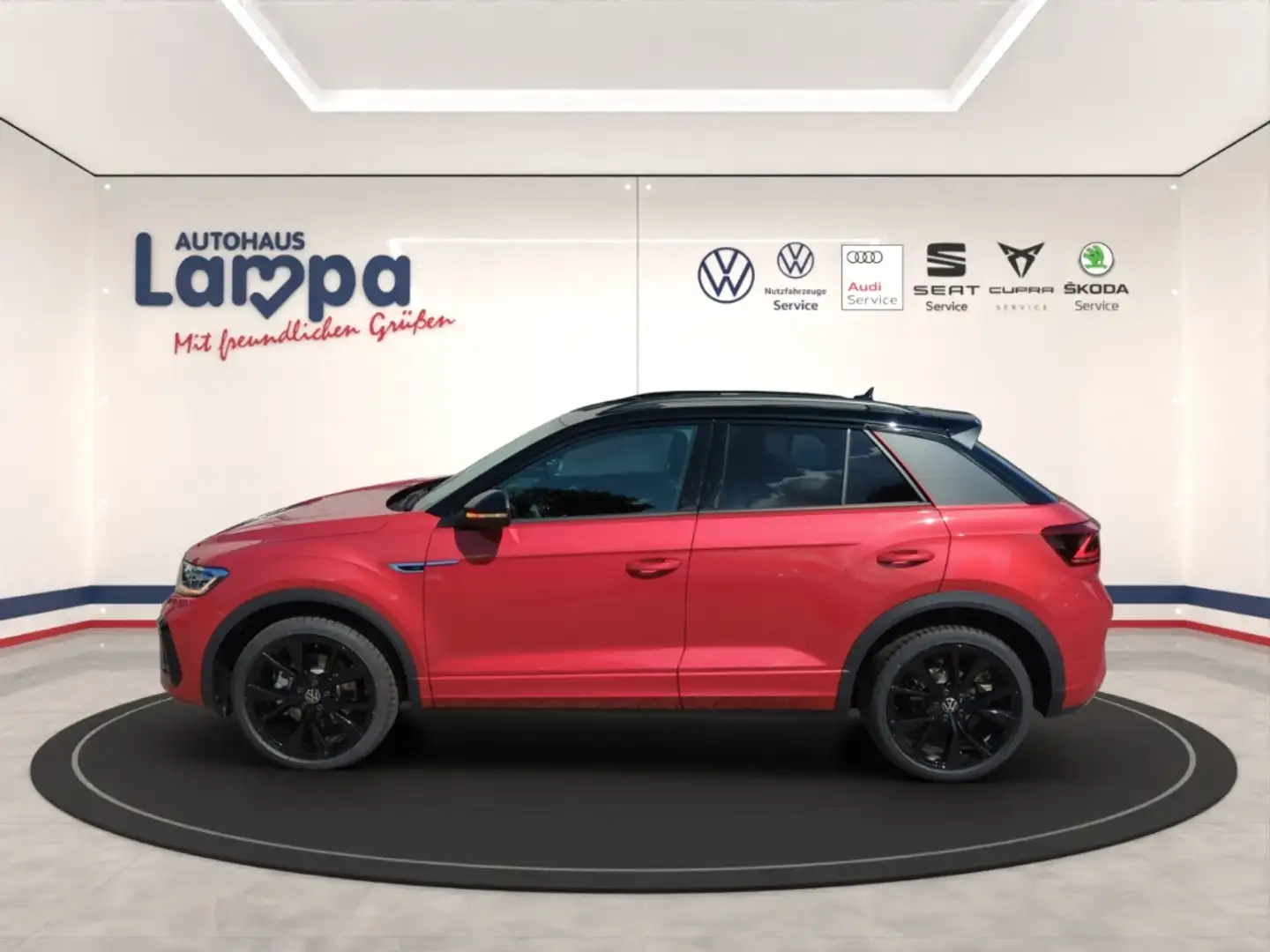 Volkswagen T-Roc R-Line 1.5 TSI DSG NAV,AHK,RFK,SHZ,ACC,MFL,LED Rot - 2