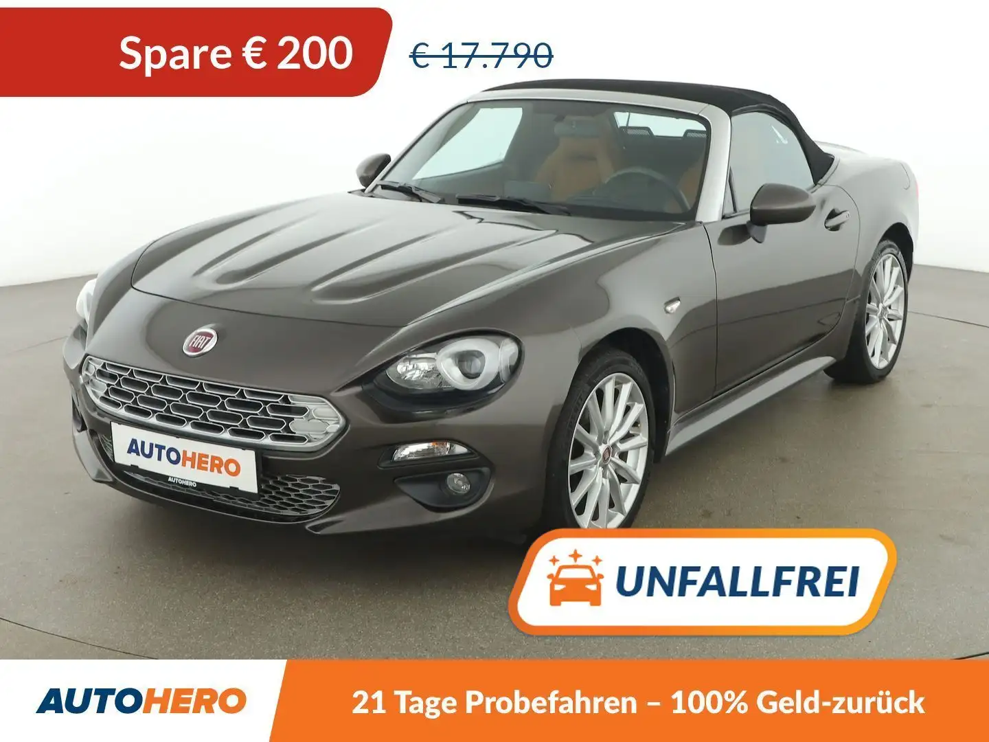 Fiat 124 Spider 1.4 Turbo Lusso Braun - 1