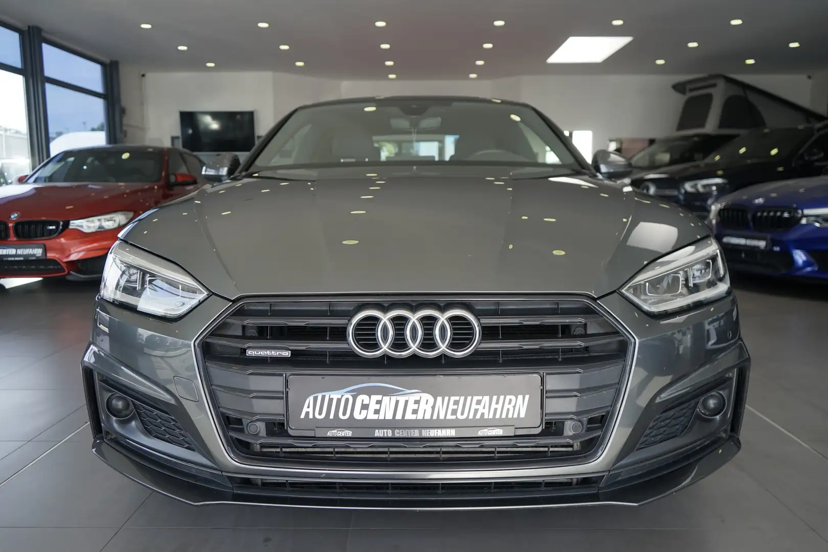 Audi A5 Quattro Sport 3x S-LINE+NAVI+PANO+KLIMA+PDC Gris - 2