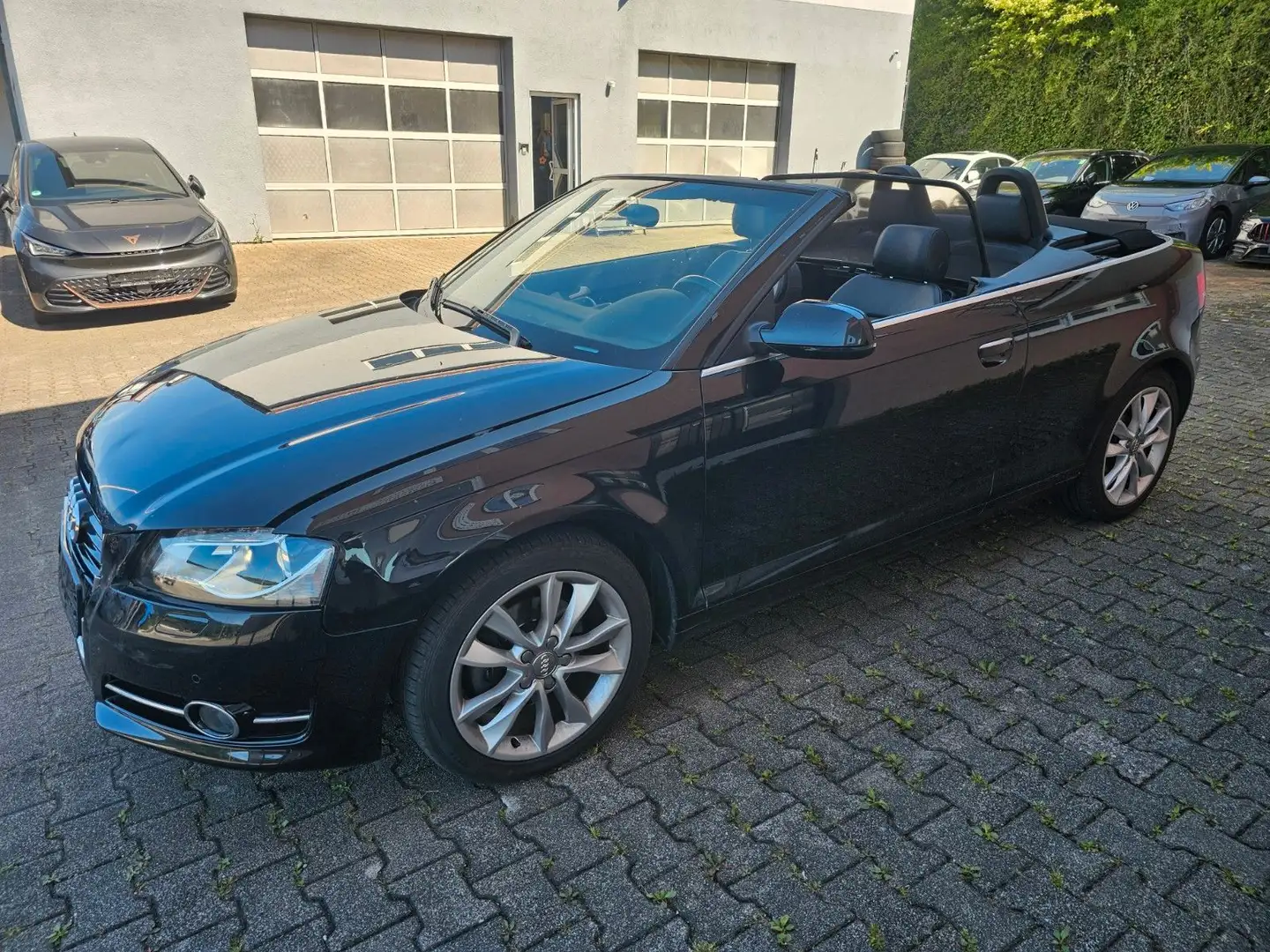 Audi A3 Cabriolet Ambition/Leder/1.4 TFSI/ Zwart - 2