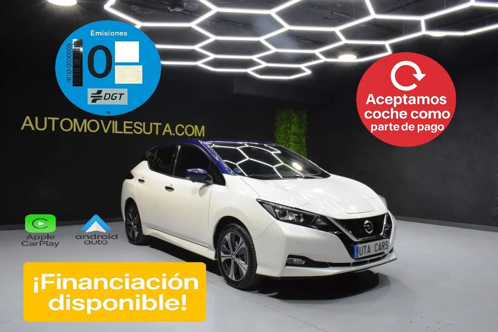 Nissan Leaf 2.ZERO Blanc - 1