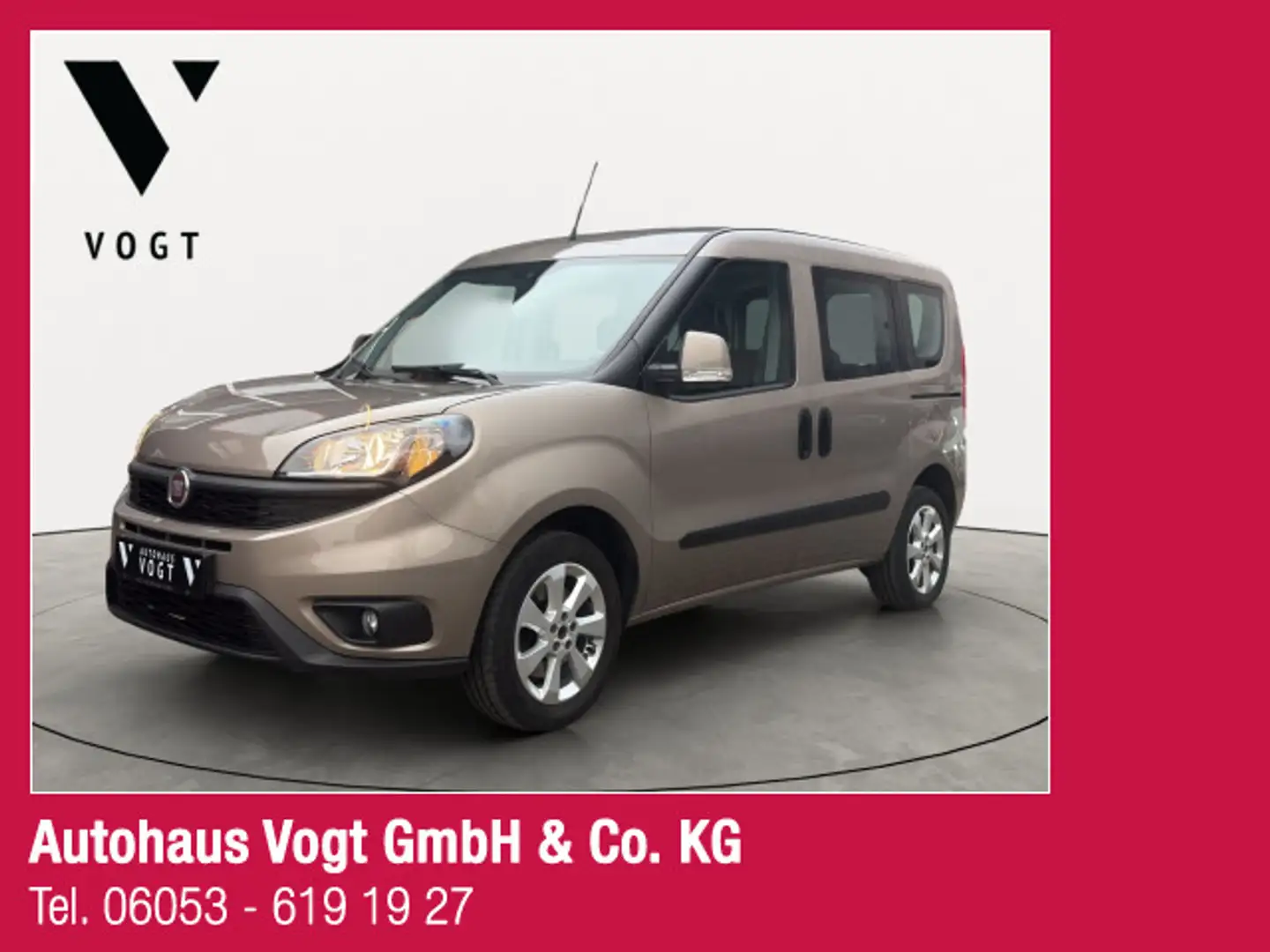 Fiat Doblo Doblò Cargo Kombi°KLIMA°ALU°BT°NAVI°PDC° Grijs - 1