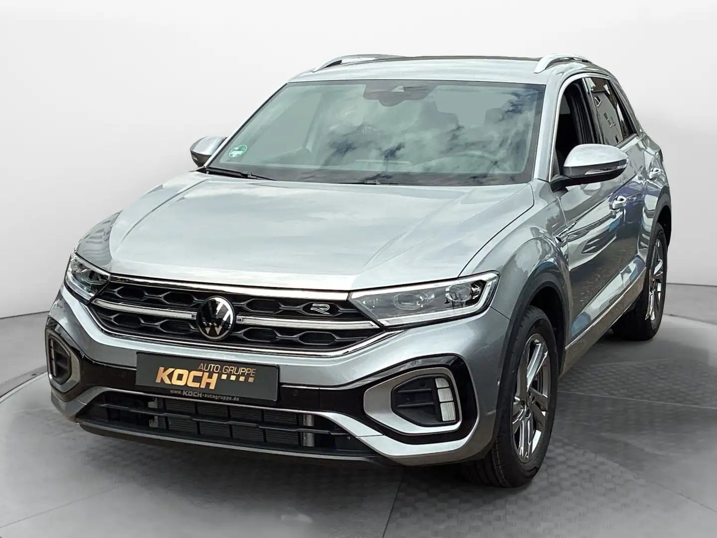 Volkswagen T-Roc 1.5TSI R-Line DSG Navi LED AHK Argent - 2