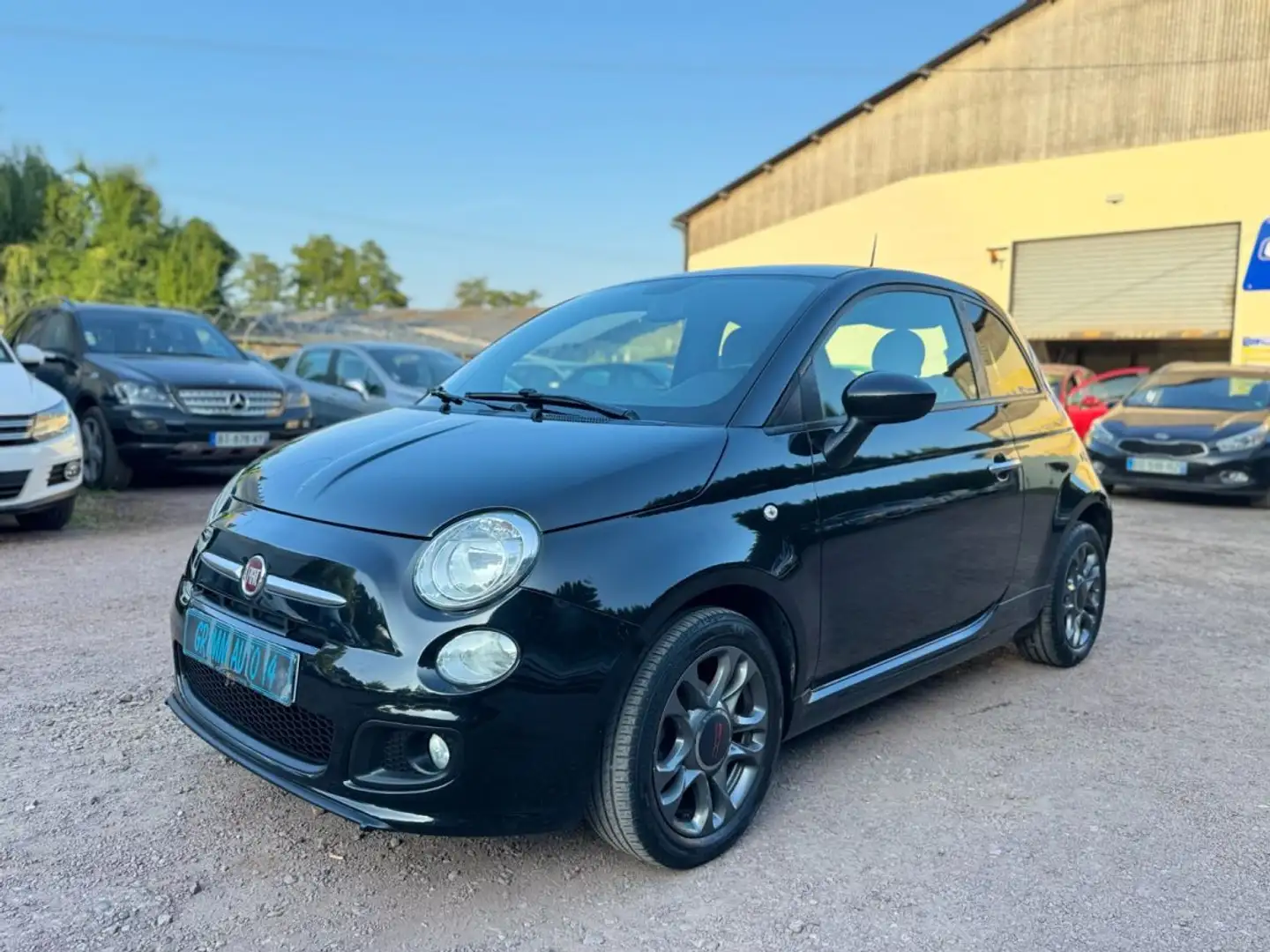Fiat 500 1.2i 69ch S Noir - 2