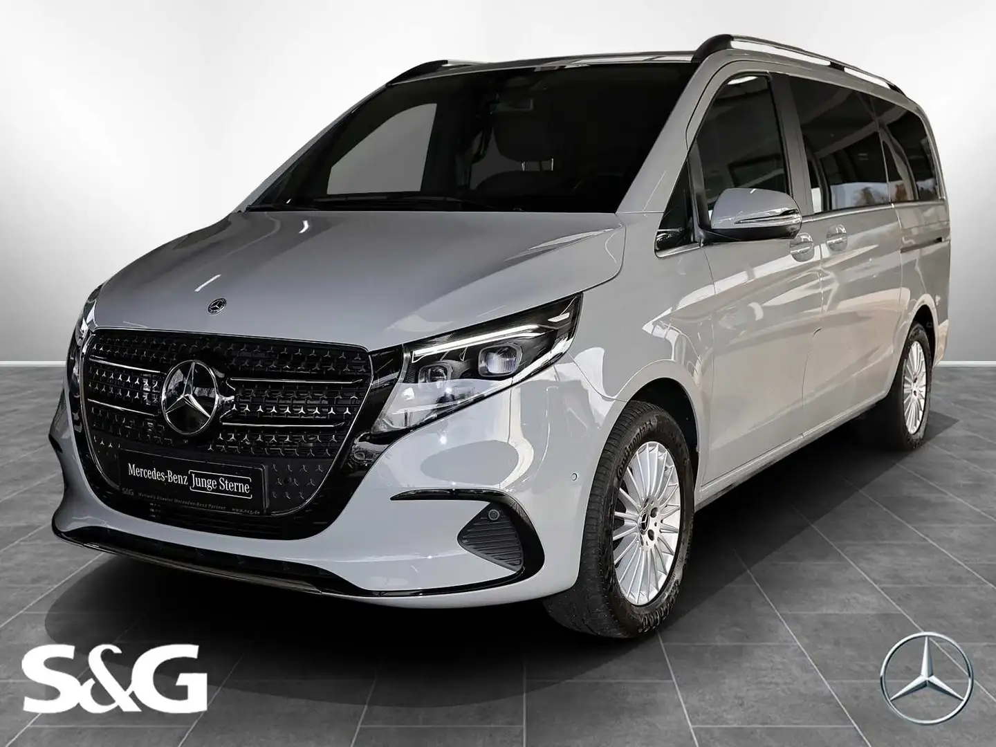 Mercedes-Benz V 250 d 4M AVANTGARDE Lang Schlafliege Distro Grau - 1