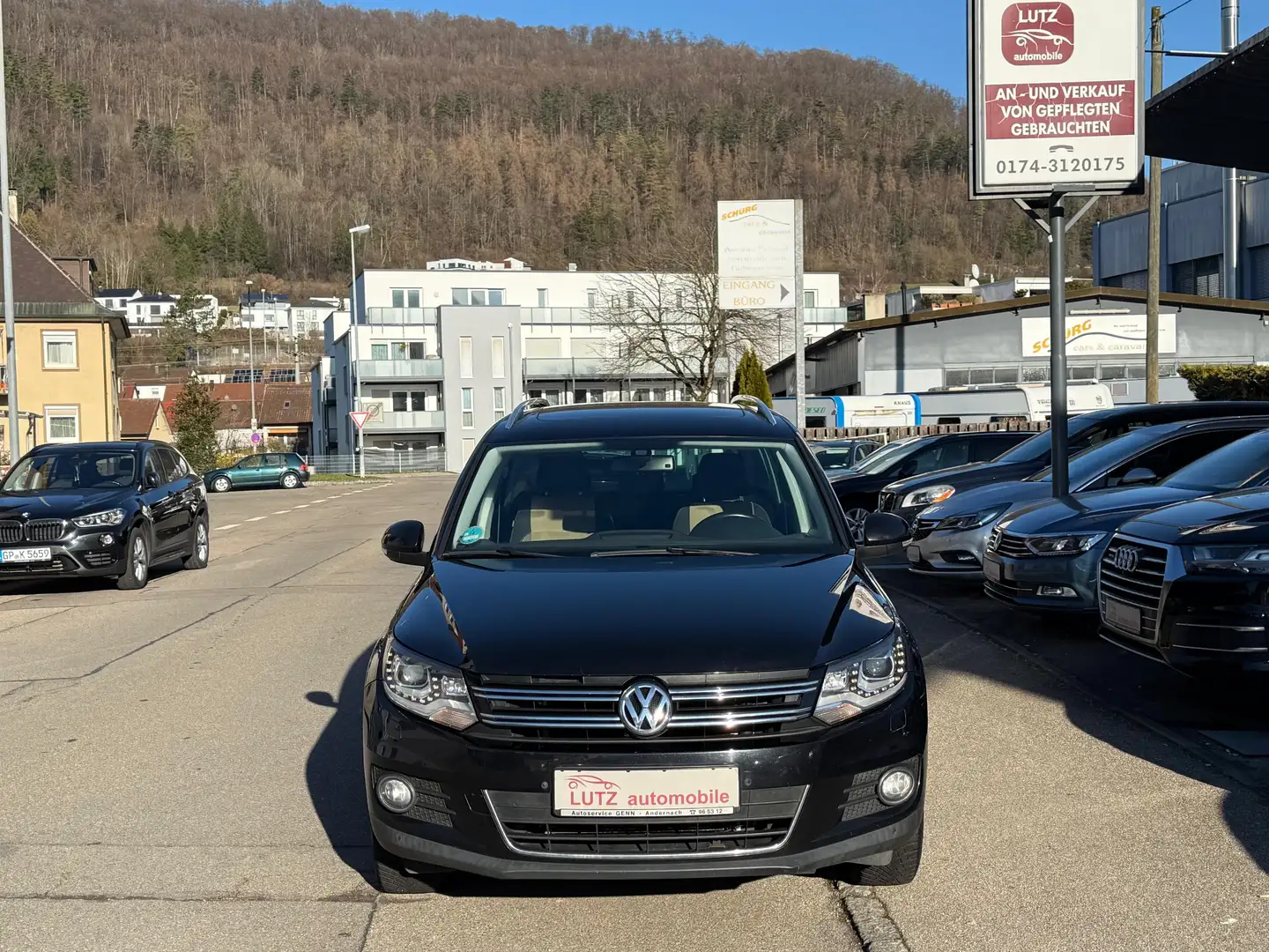 Volkswagen Tiguan Sport , Pano, Alcantara,Ahk,4x4.Automatik Schwarz - 1