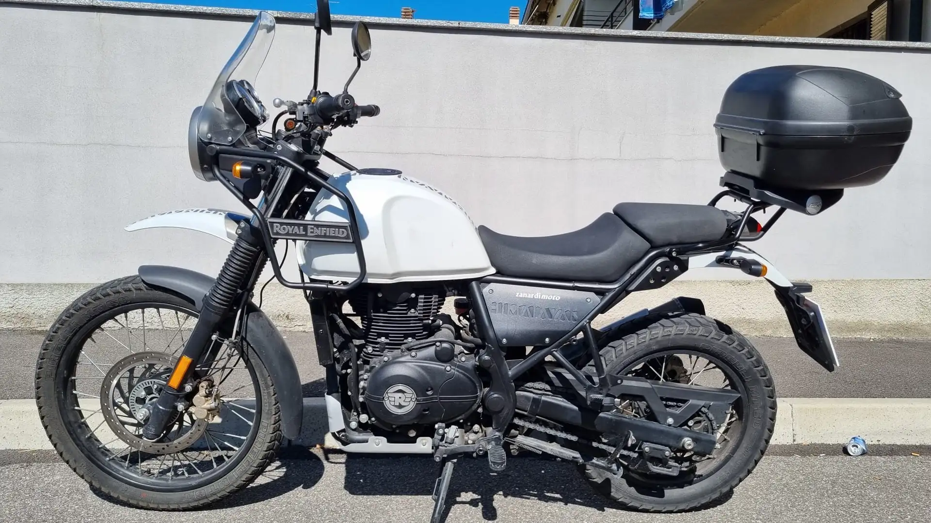Royal Enfield Himalayan Weiß - 2