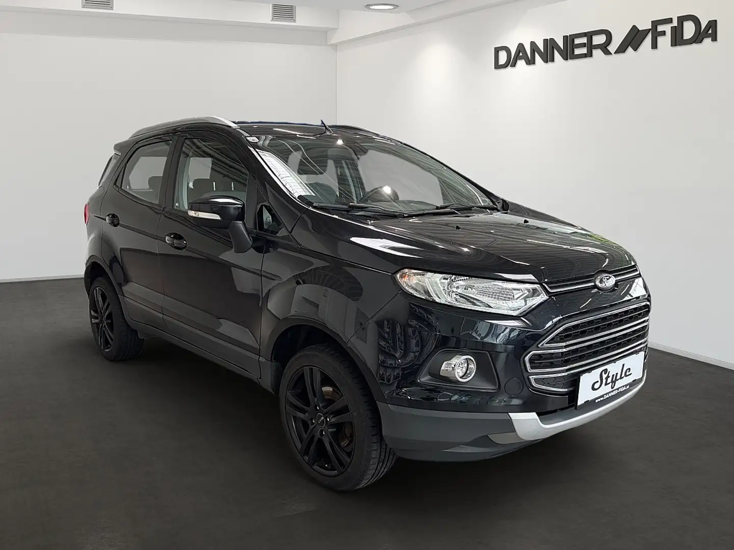 Ford EcoSport 1,5 TDCi 90PS Titanium Schwarz - 2