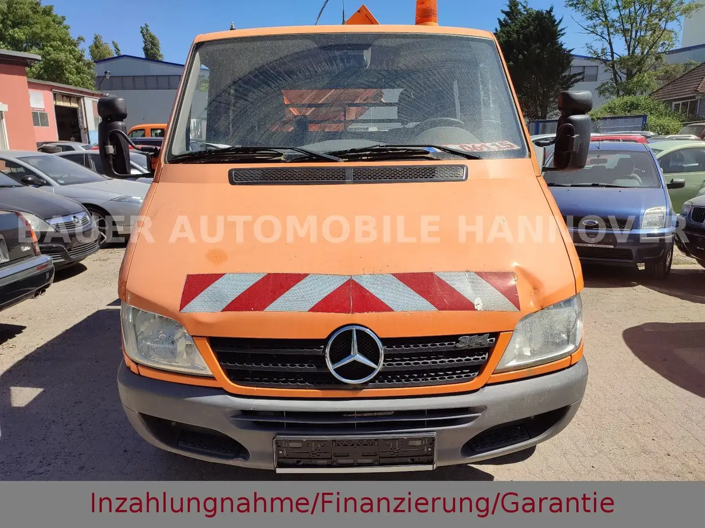 Mercedes-Benz Sprinter Pritsche Kipper/Doka 314 Dopelkabine Orange - 2