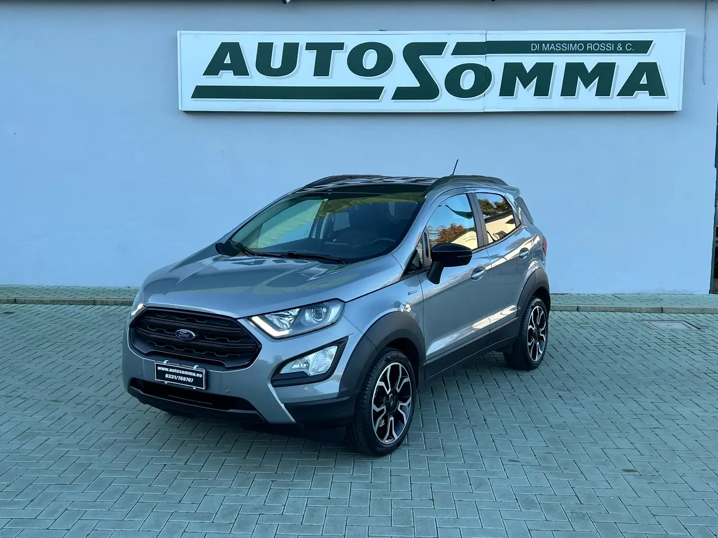 Ford EcoSport 1.0 ecoboost Active COME NUOVA!  27000 KM !!! Grigio - 1
