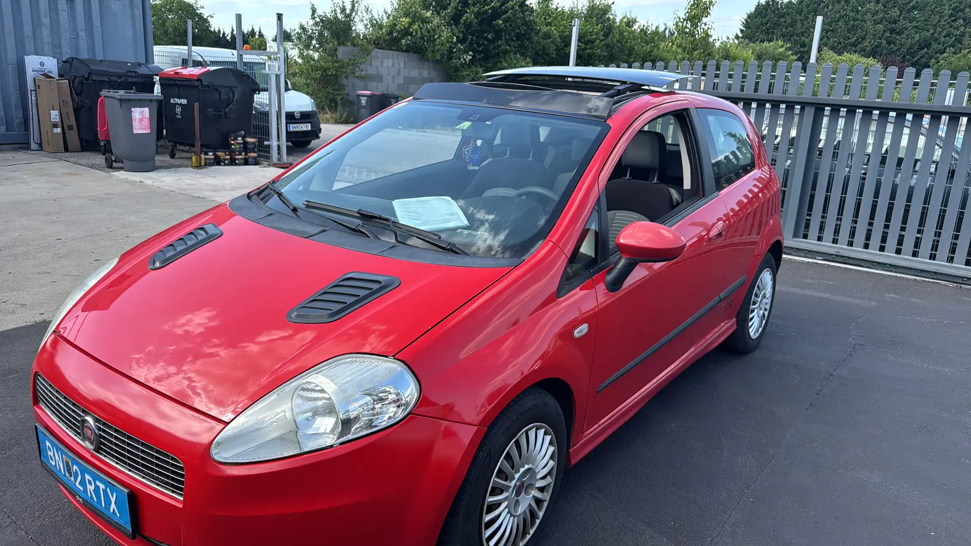 Fiat Punto 1.3 Multijet Diesel Rot - 2