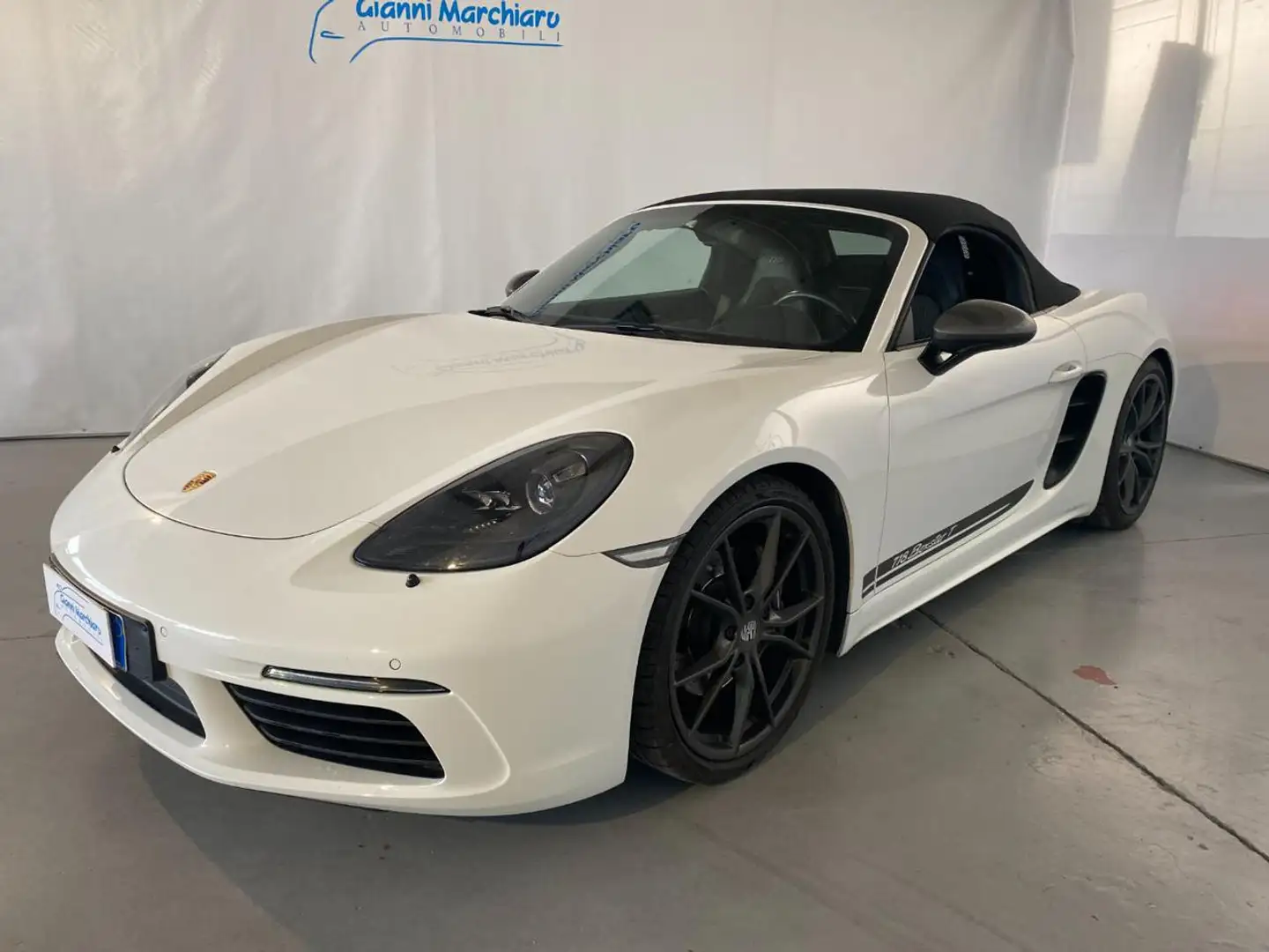 Porsche Boxster 718 2.0 T SCARICO SPORTIVO-PASM-SPORT CHRONO-BOSE Bianco - 1