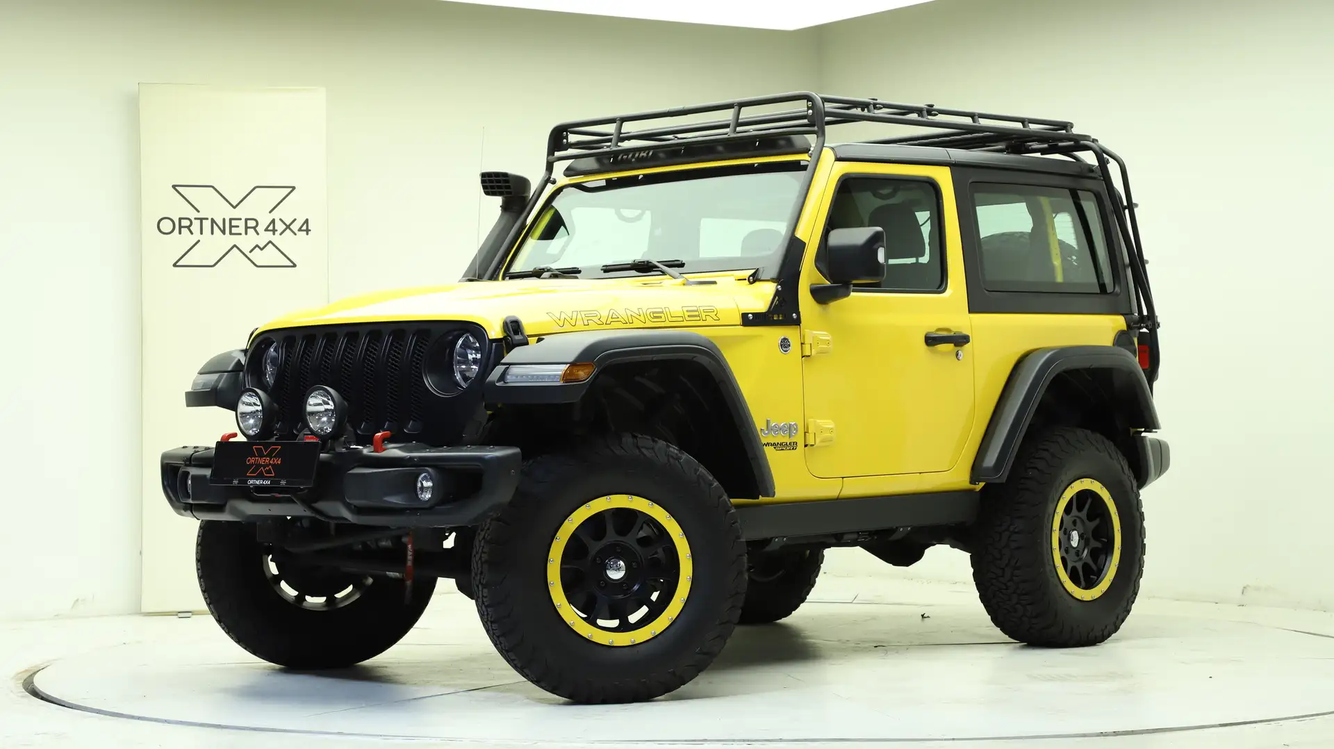 Jeep Wrangler ORTNER 4X4 Offroad Customs #150 Gelb - 1