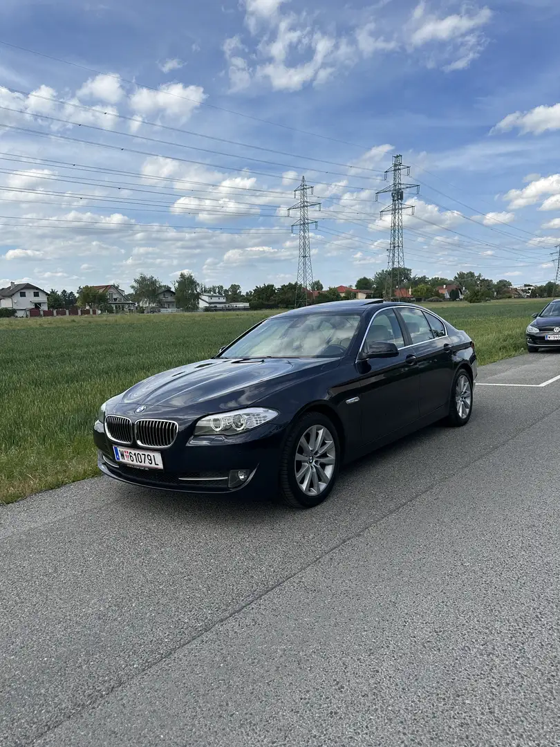 BMW 520 F10  Head-Up Display + Schiebedach Limo Blau - 1