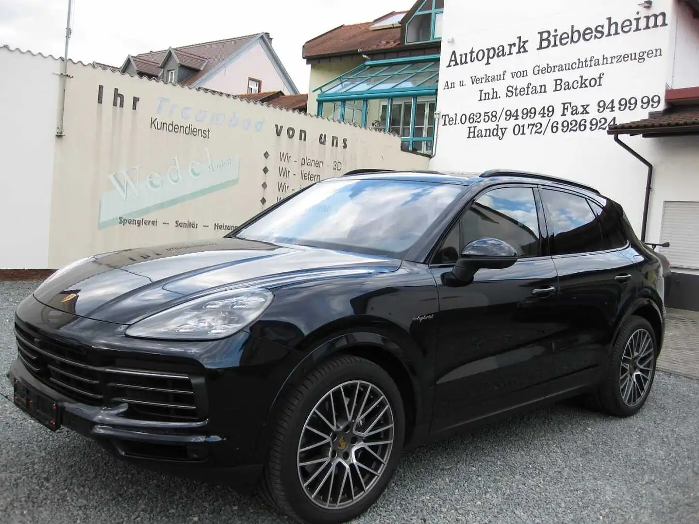 Porsche Cayenne Plug-In-Hybrid Platinum Edition 1Hand Blau - 1