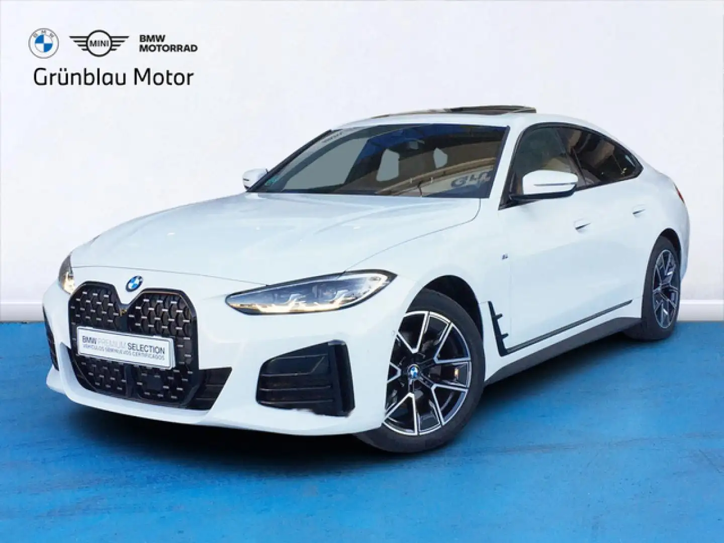 BMW 420 420dA Gran Coupé Bianco - 1