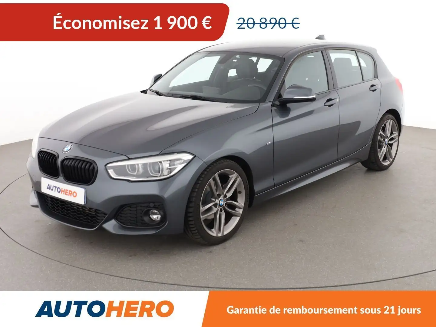 BMW 118 118iA M Sport Ultimate Gris - 1