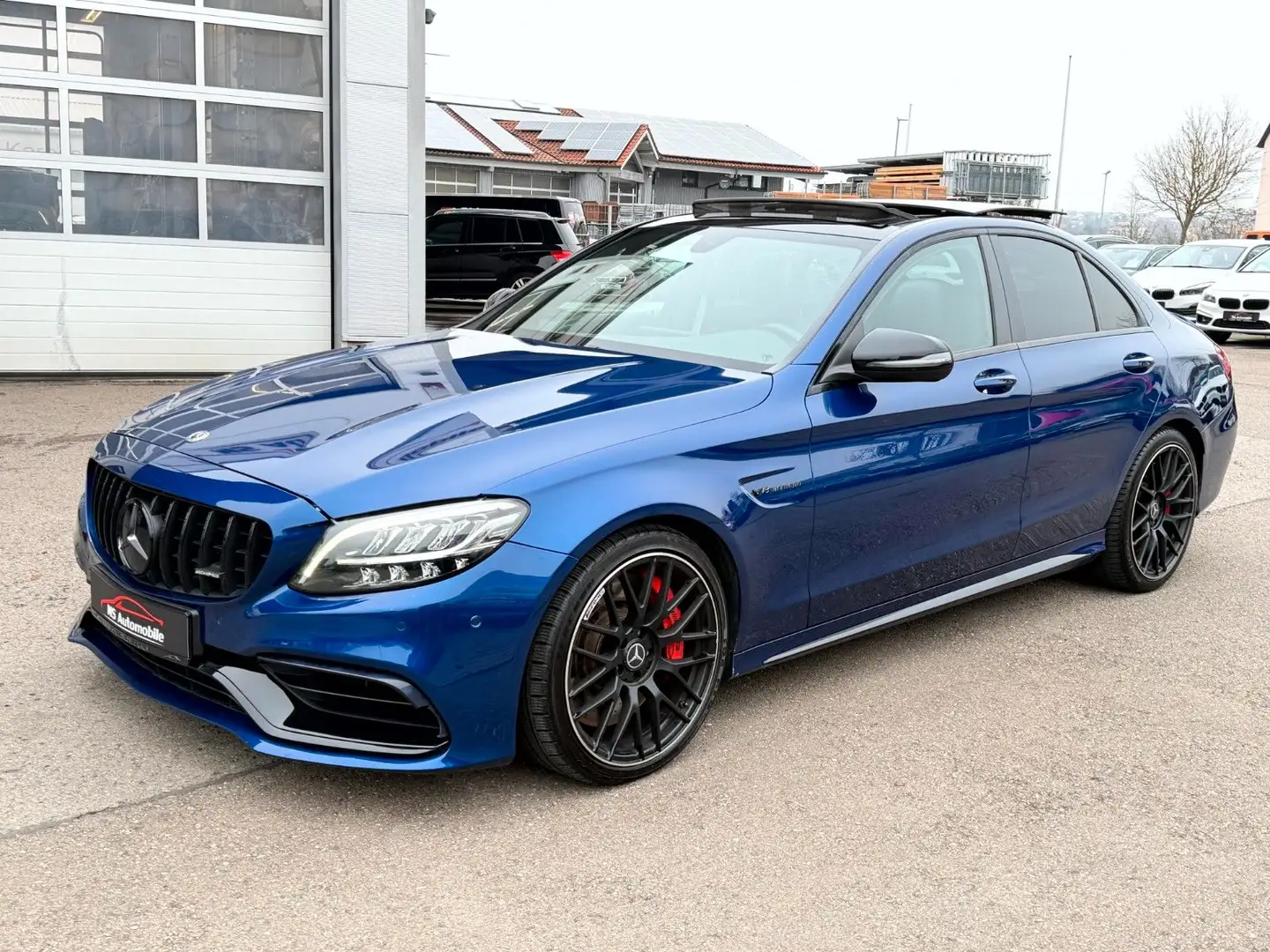 Mercedes-Benz C 63 AMG S Limo Widescreen_Pano_Kamera_LED_Burme Blau - 1