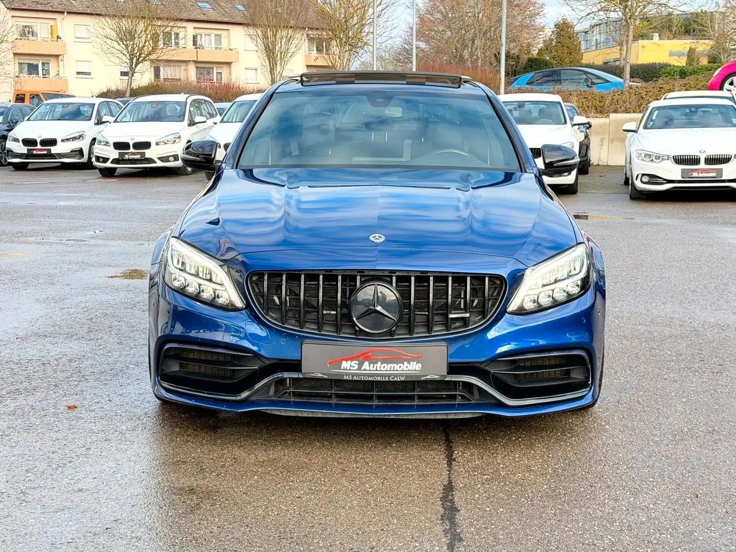 Mercedes-Benz C 63 AMG S Limo Widescreen_Pano_Kamera_LED_Burme Bleu - 2