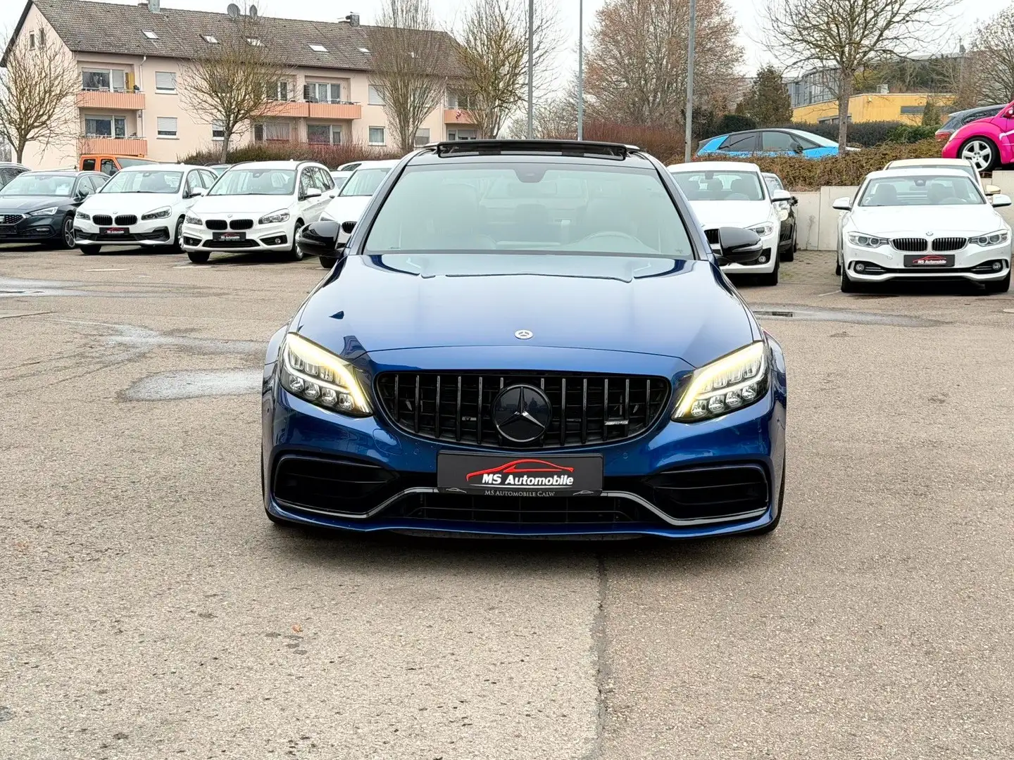 Mercedes-Benz C 63 AMG S Limo Widescreen_Pano_Kamera_LED_Burme Blau - 2