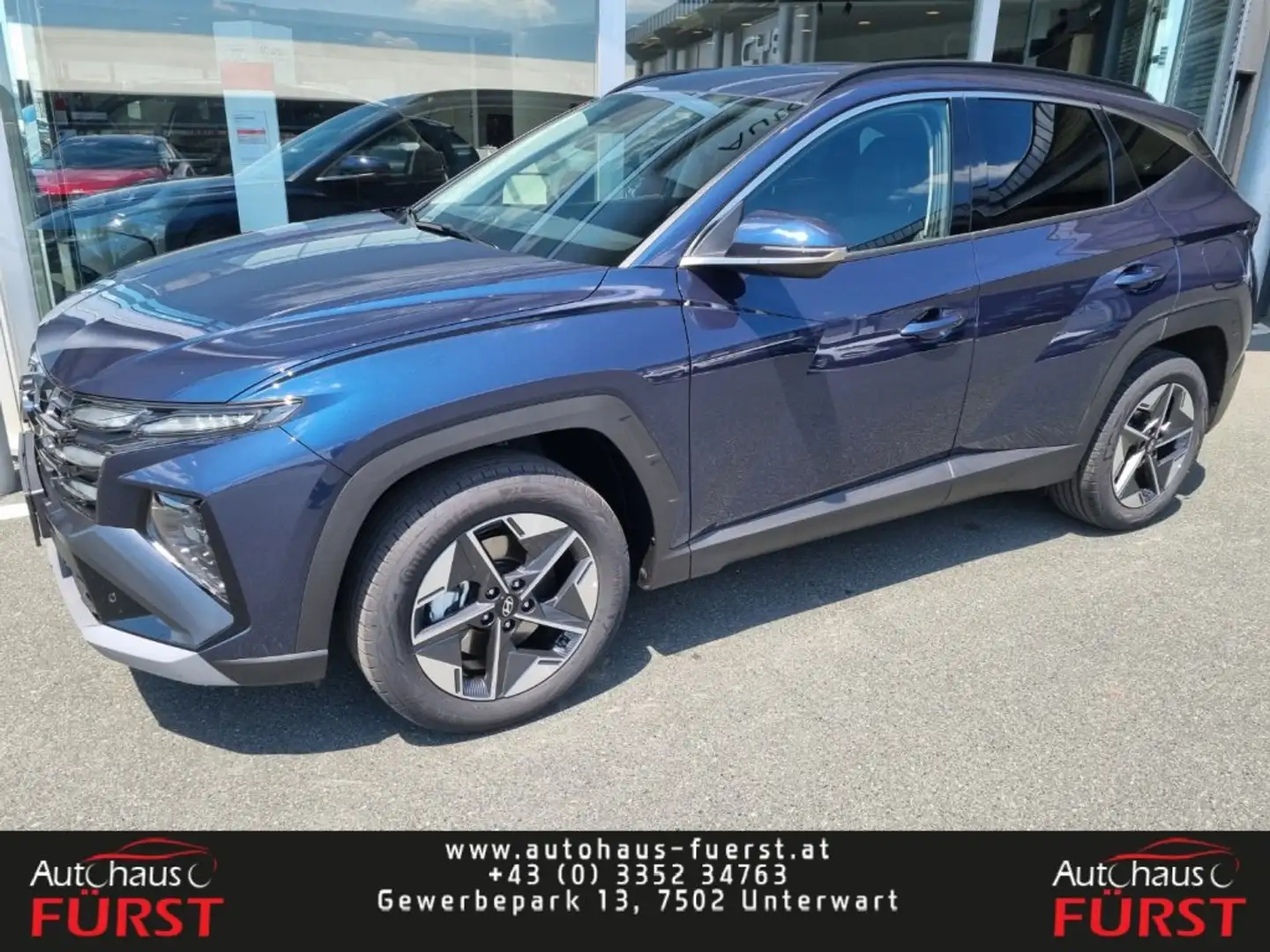 Hyundai TUCSON NX4 Comfort Line 1,6 T-GDi HEV 2WD AT t7hc1 Blau - 1