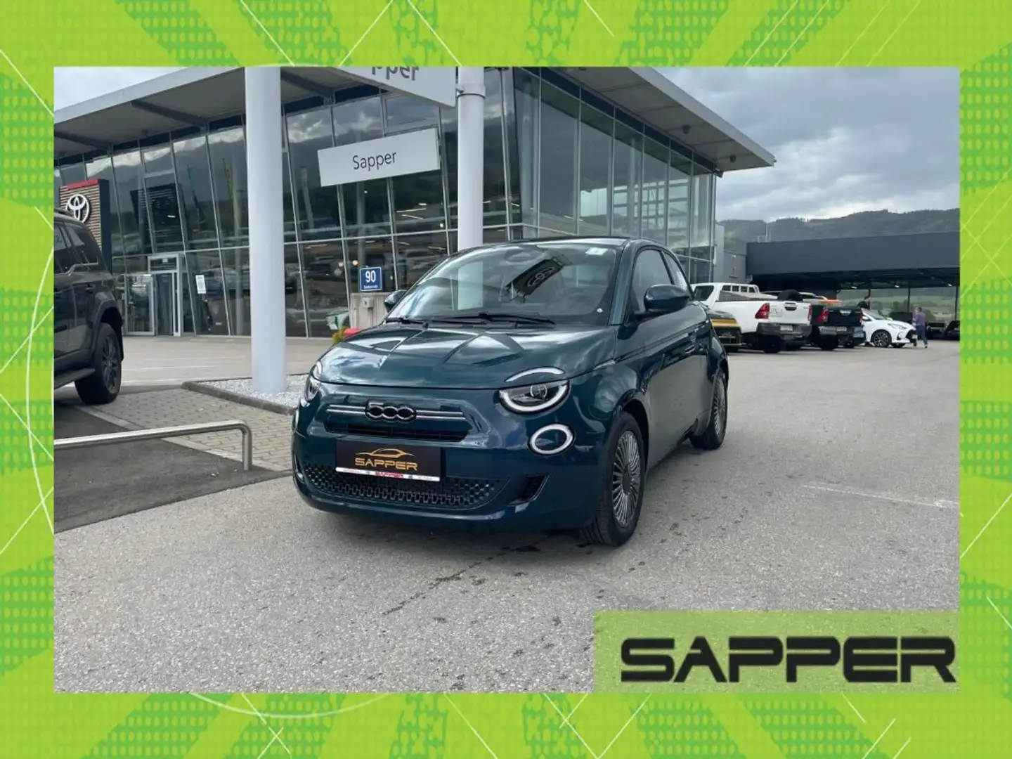 Fiat 500 Hybrid Hatchback HB Torino Grün - 1