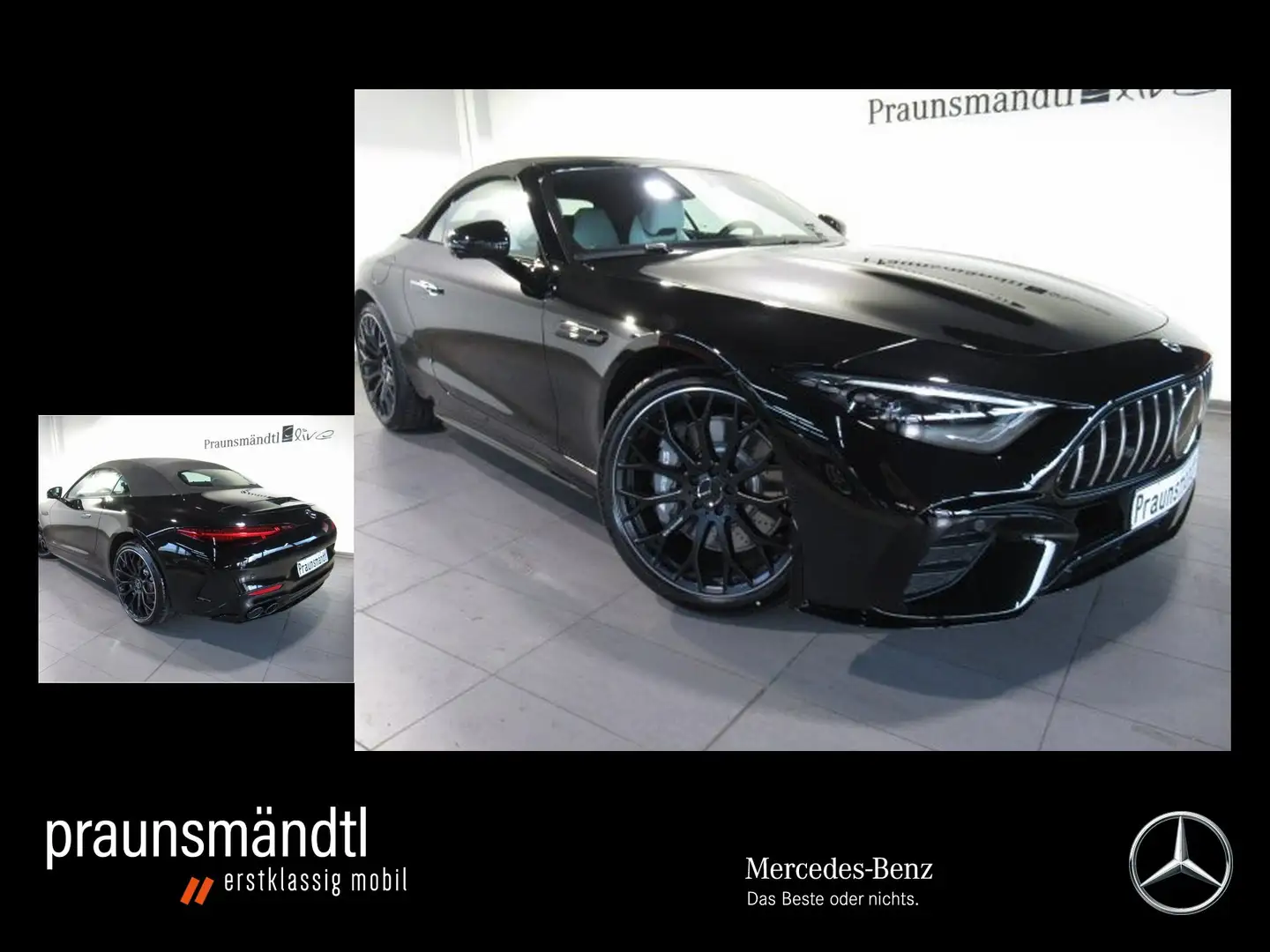 Mercedes-Benz SL 43 AMG AMG SL 43 21"/Night/360°/Burm./DISTR./DIGITAL L. Black - 1