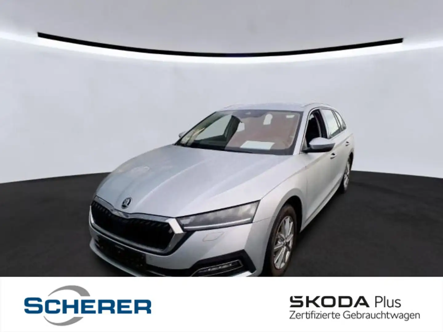 Skoda Octavia Combi Style 1.5 eTSI DSG NAVI AHK ACC ST Silber - 1