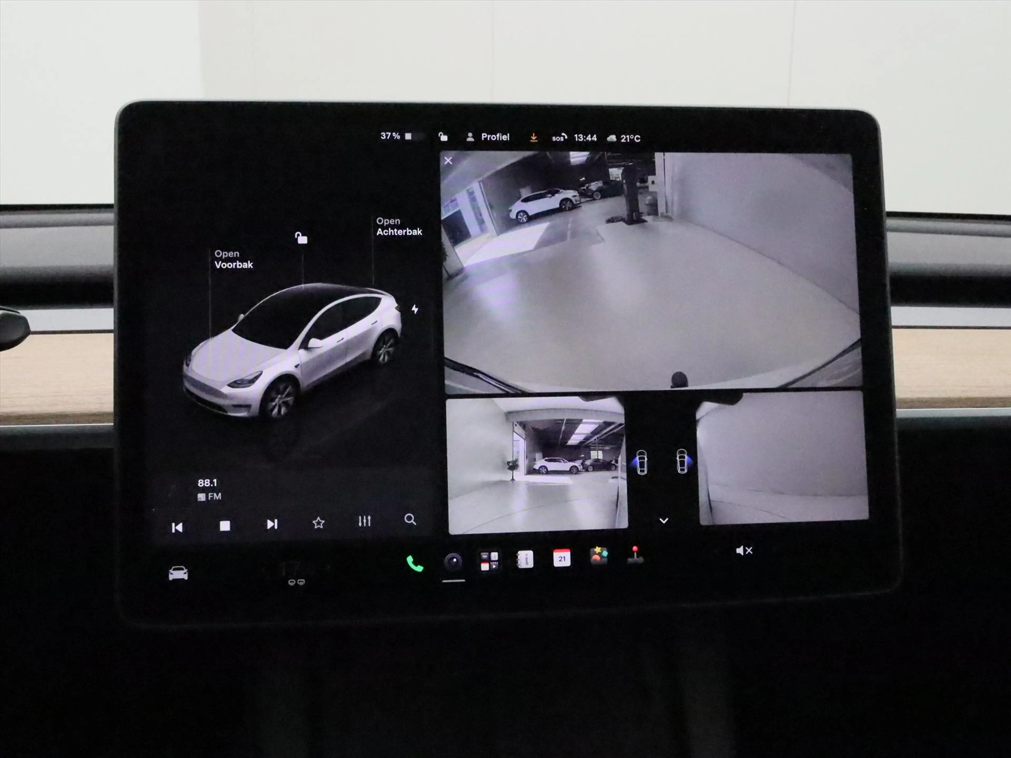 Tesla Model Y Long Range AWD 75kWh 351pk 91.9% SoH [ TREKHAAK+AM — photo 26