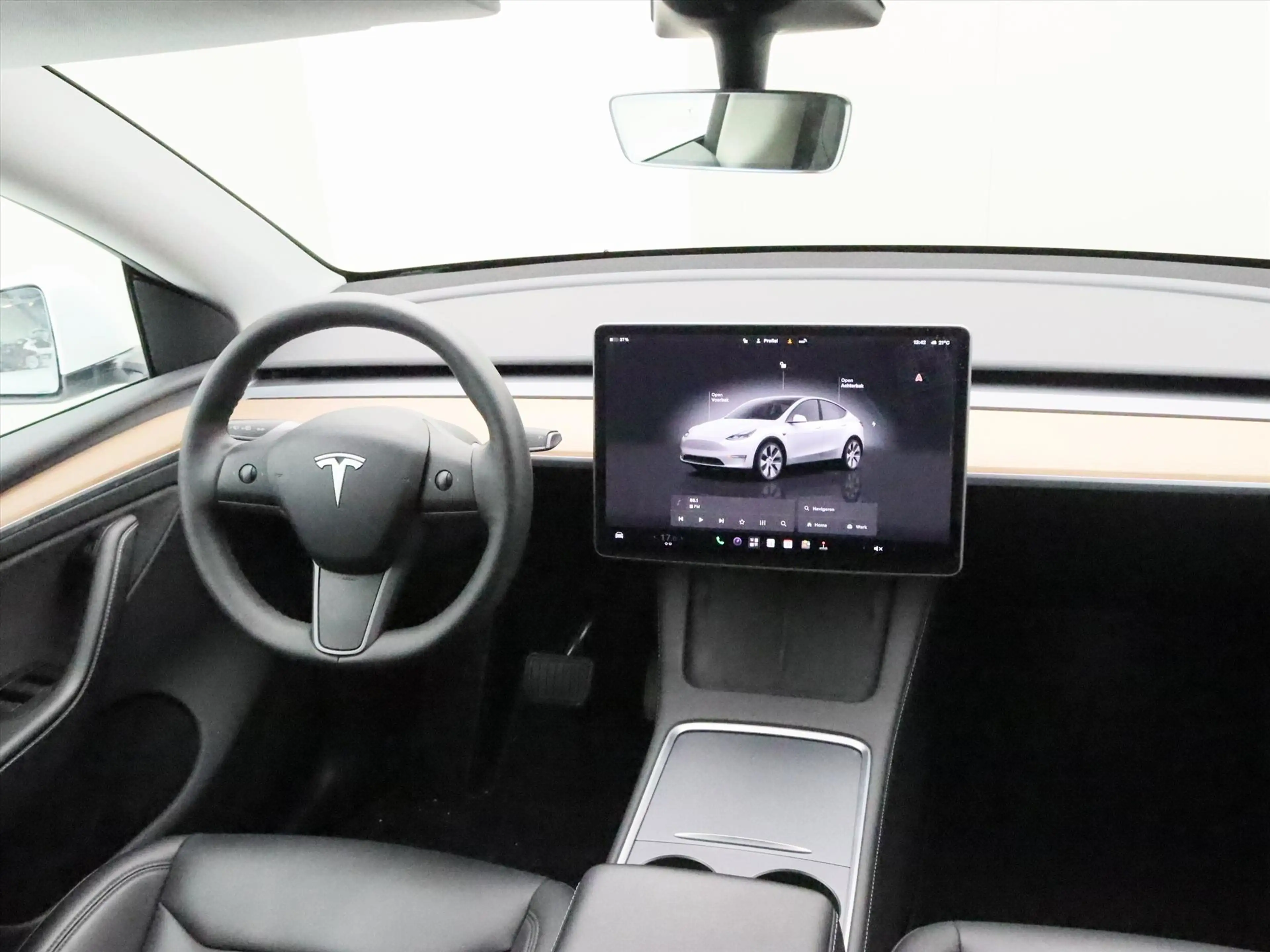 Tesla Model Y Long Range AWD 75kWh 351pk 91.9% SoH [ TREKHAAK+AM — photo 2