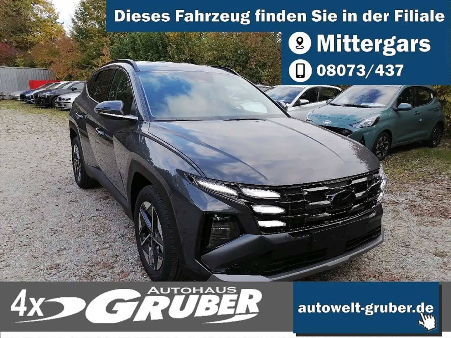 Hyundai TUCSON Automatik Trend+Matrix-LED-Paket Grijs - 1